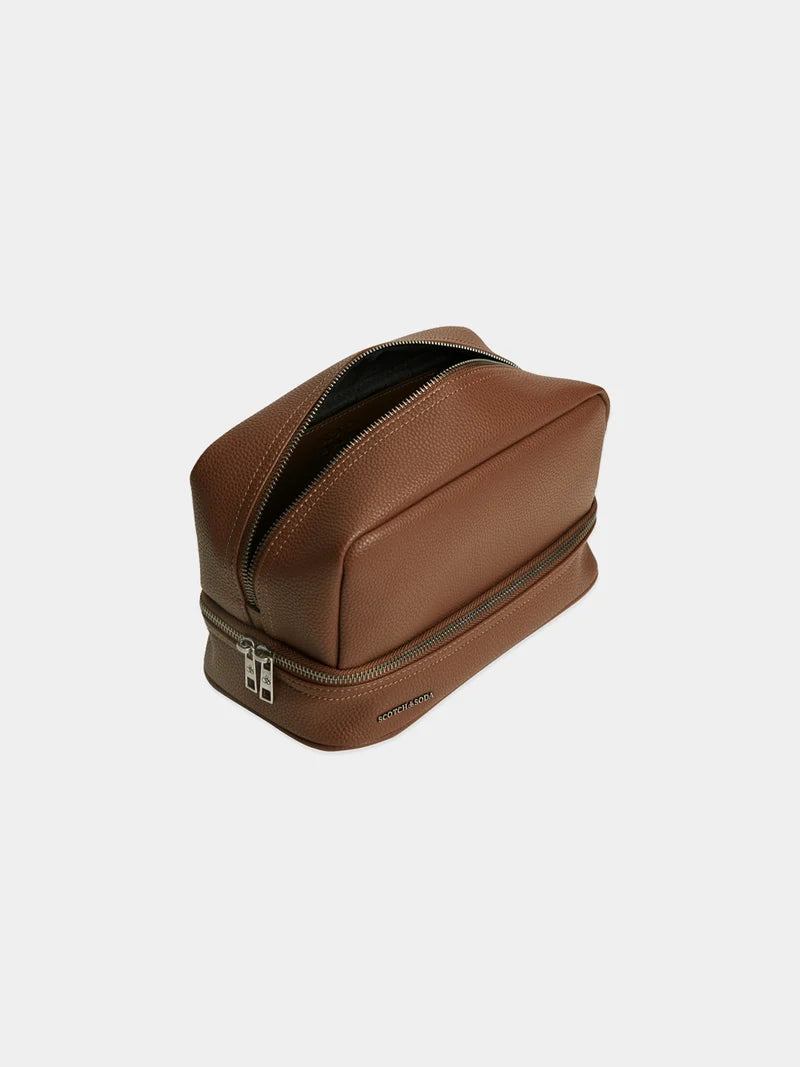 SCOTCH & SODA SYNTHETIC LEATHER TRAVEL POUCH HB50502200