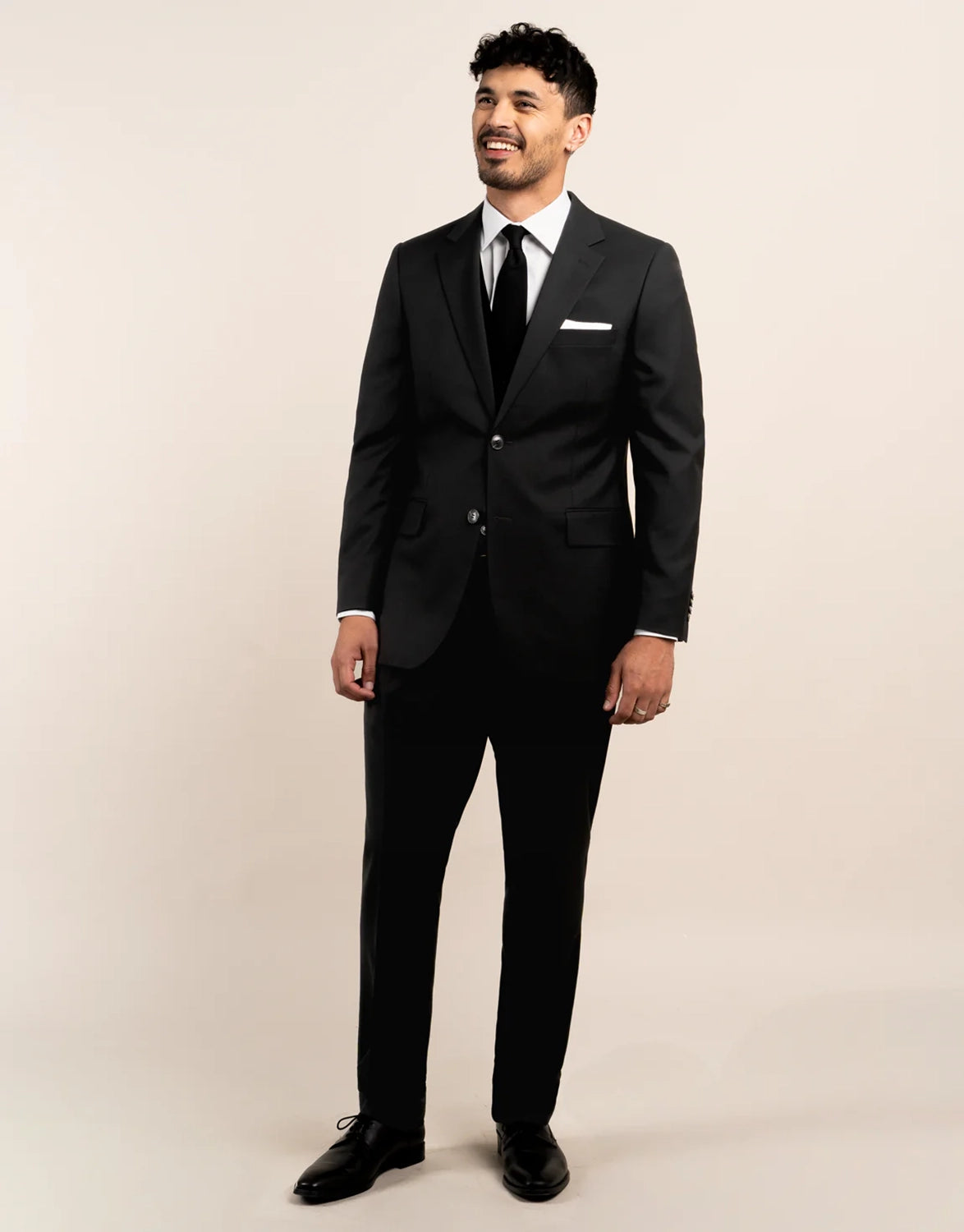 REMBRANDT 100% WOOL TWILL LOTUS SUIT TROUSER CH0999TLOTU