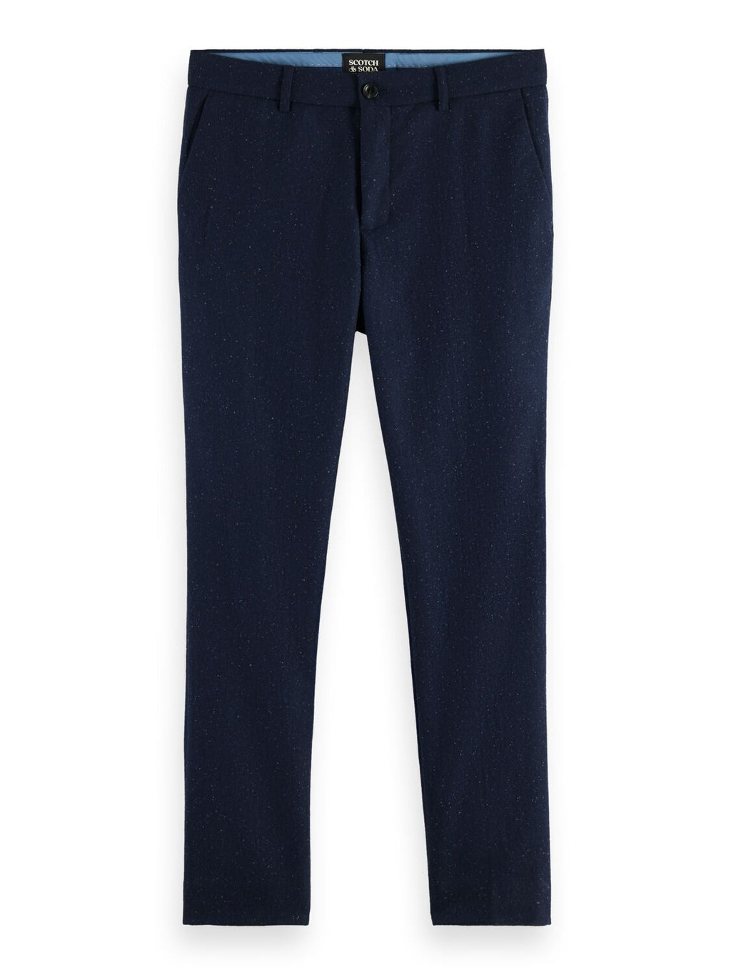 SCOTCH & SODA MOTT SPECKLED WOOL-BLEND CHINO 168958