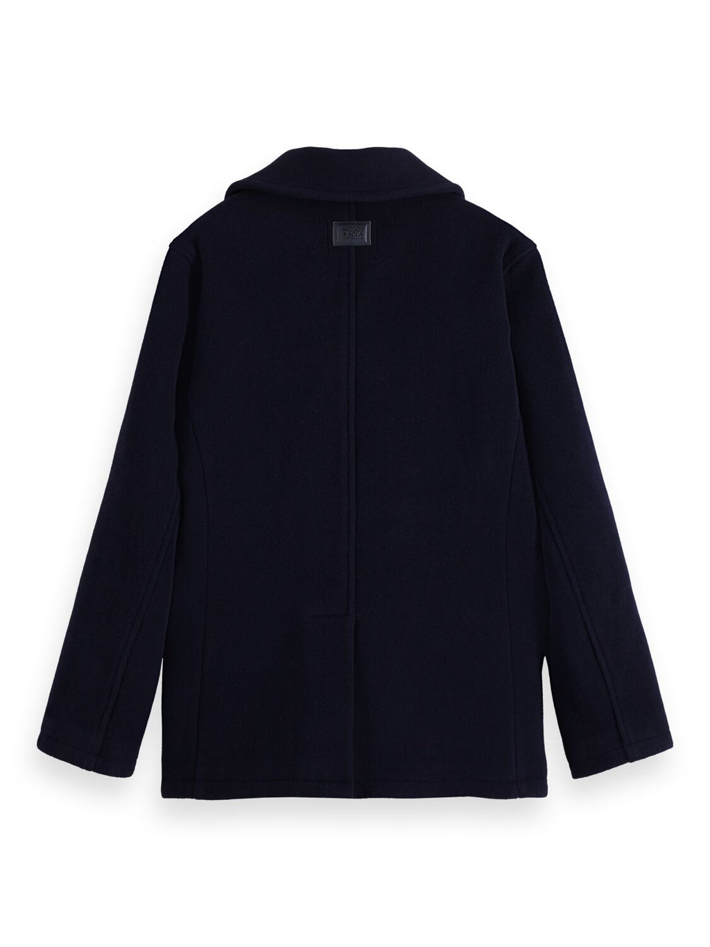 SCOTCH & SODA BONDED WOOL-BLEND PEACOAT 169103