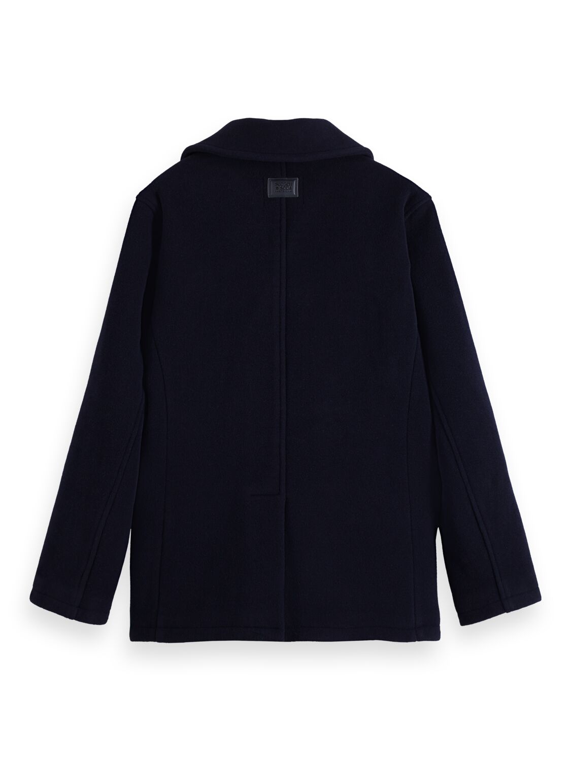 SCOTCH & SODA BONDED WOOL-BLEND PEACOAT 169103