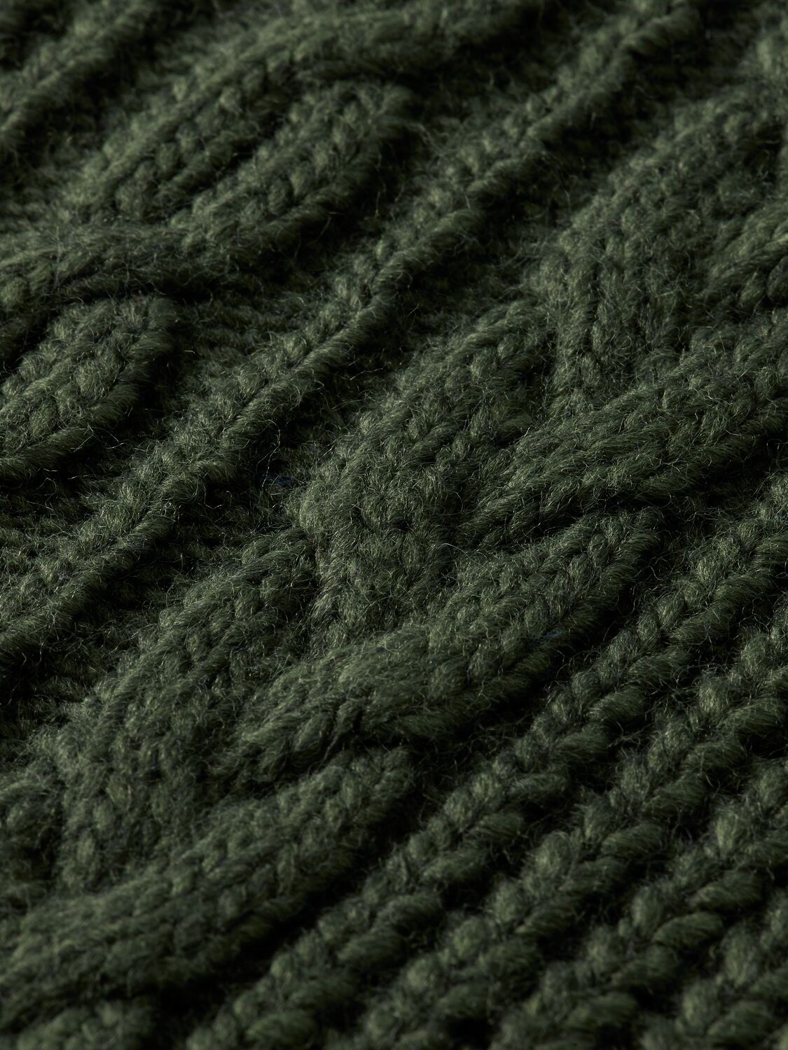 SCOTCH & SODA WOOL-BLEND STRUCTURED CABLE KNIT 169257