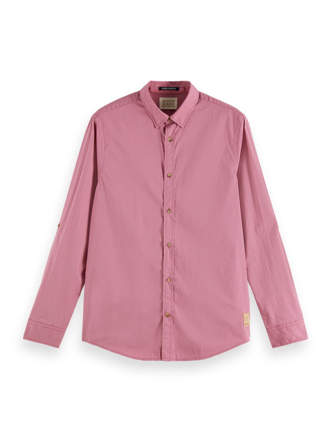 SCOTCH & SODA REGULAR FIT POPLIN STRIPE L/S SHIRT 169715