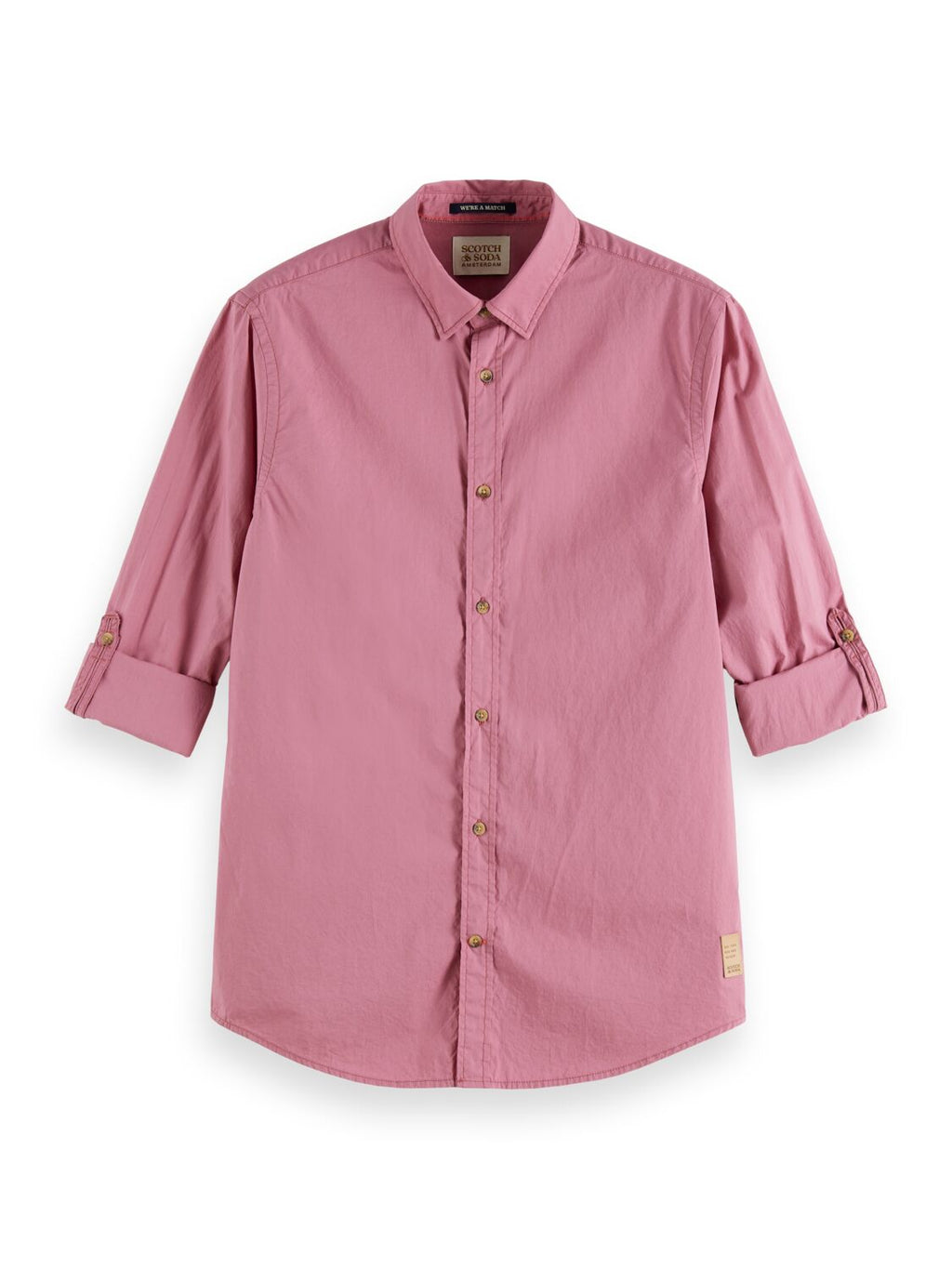 SCOTCH & SODA REGULAR FIT POPLIN STRIPE L/S SHIRT 169715