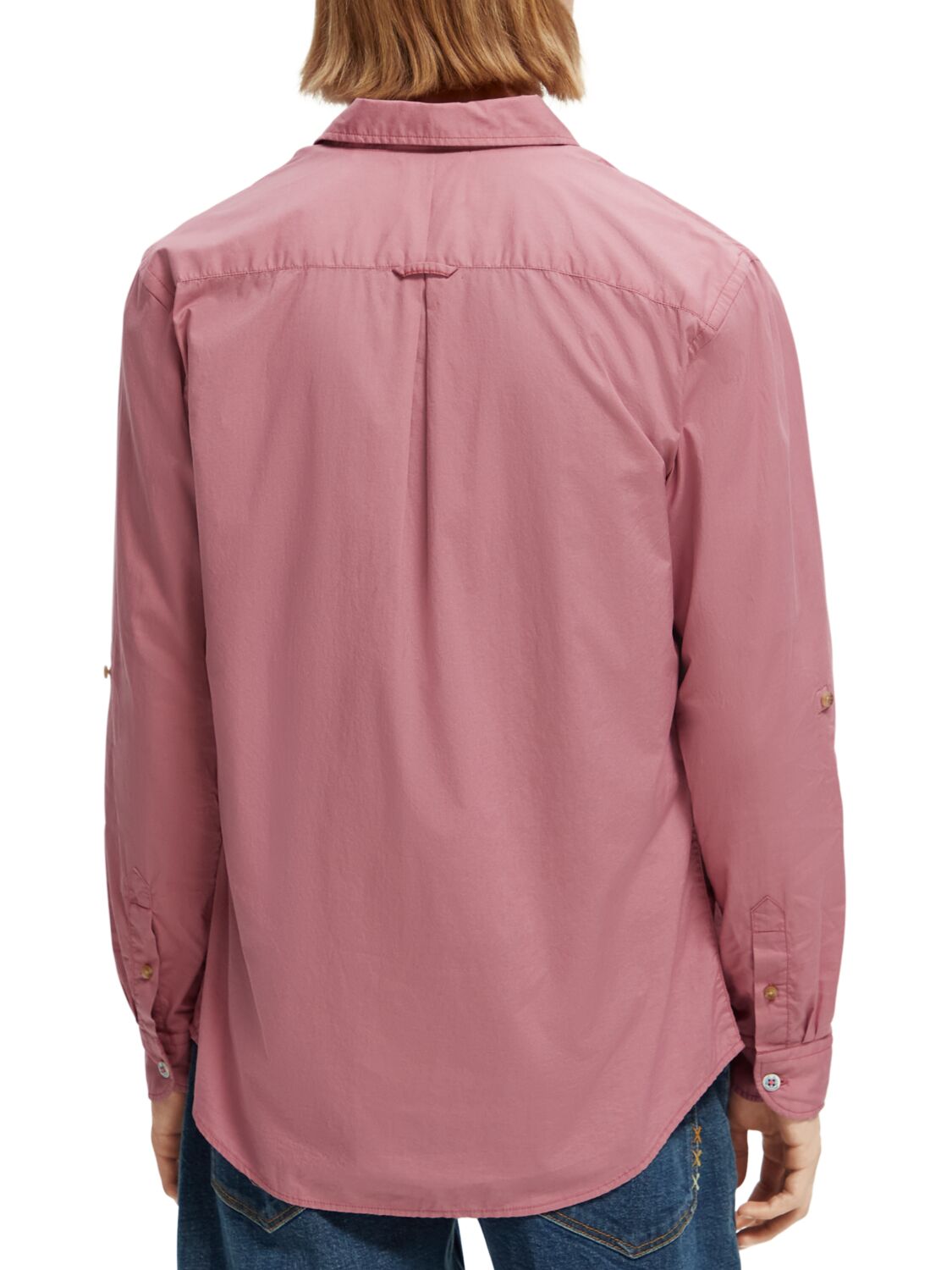 SCOTCH & SODA REGULAR FIT POPLIN STRIPE L/S SHIRT 169715