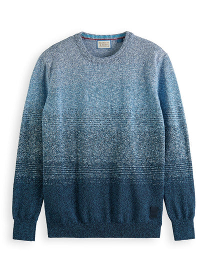 SCOTCH & SODA GRADIENT CREWNECK PULLOVER 170013