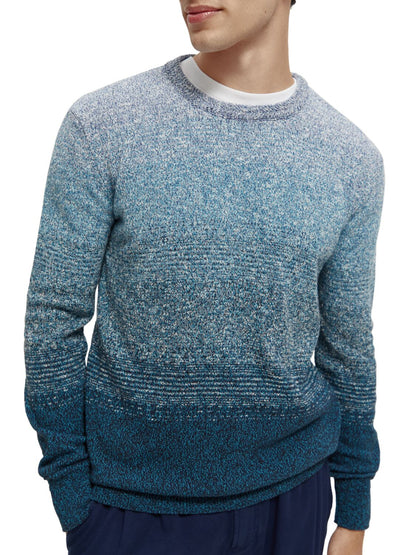 SCOTCH & SODA GRADIENT CREWNECK PULLOVER 170013