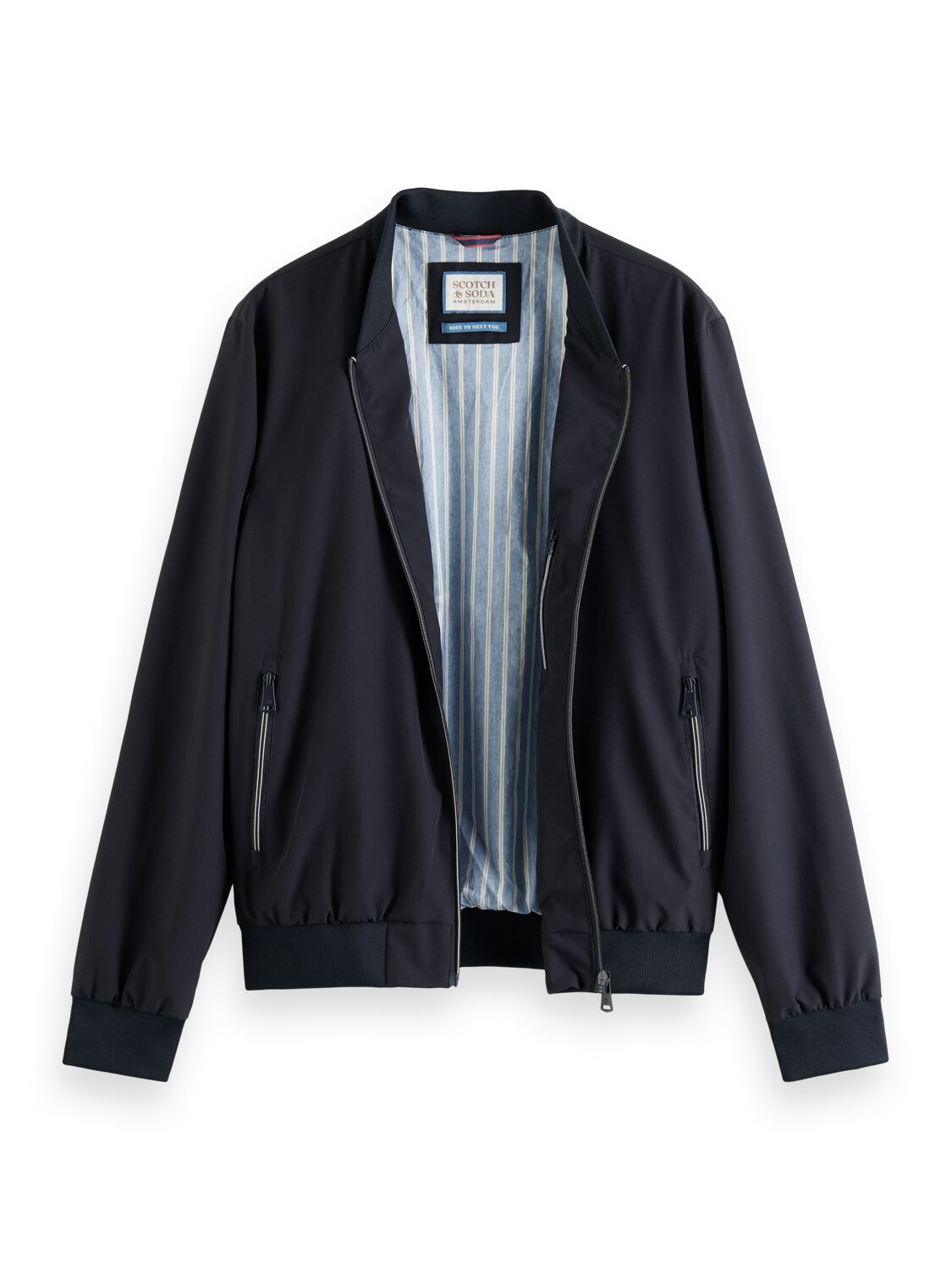 SCOTCH & SODA LIGHTWEIGHT BOMBER JACKET 171362