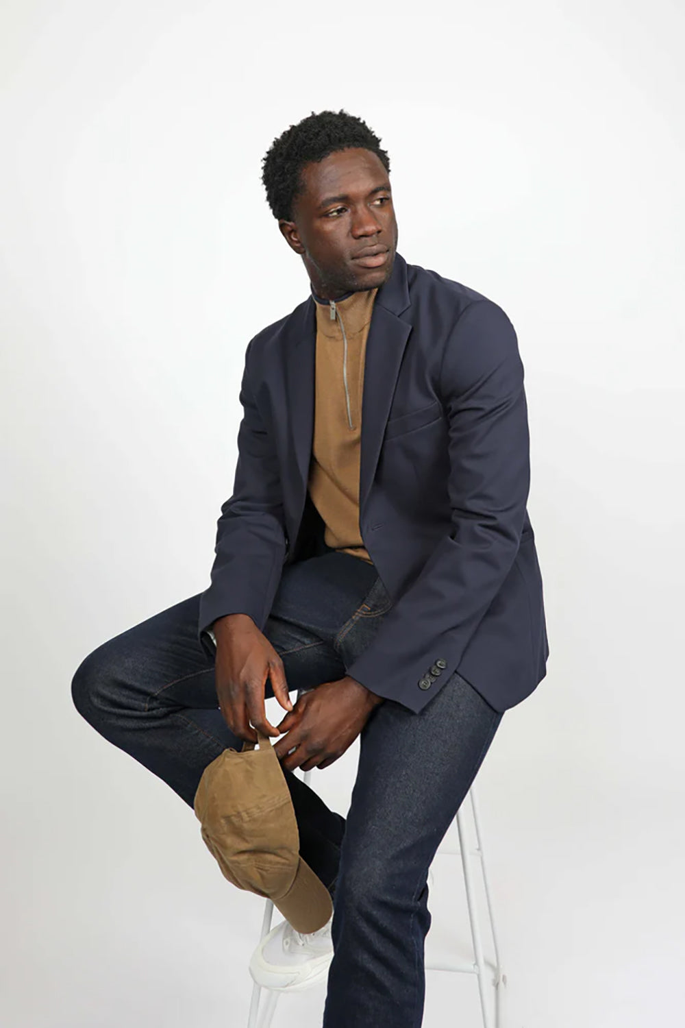 JAMES HARPER COMFORT STRETCH KNIT BLAZER JHJ112