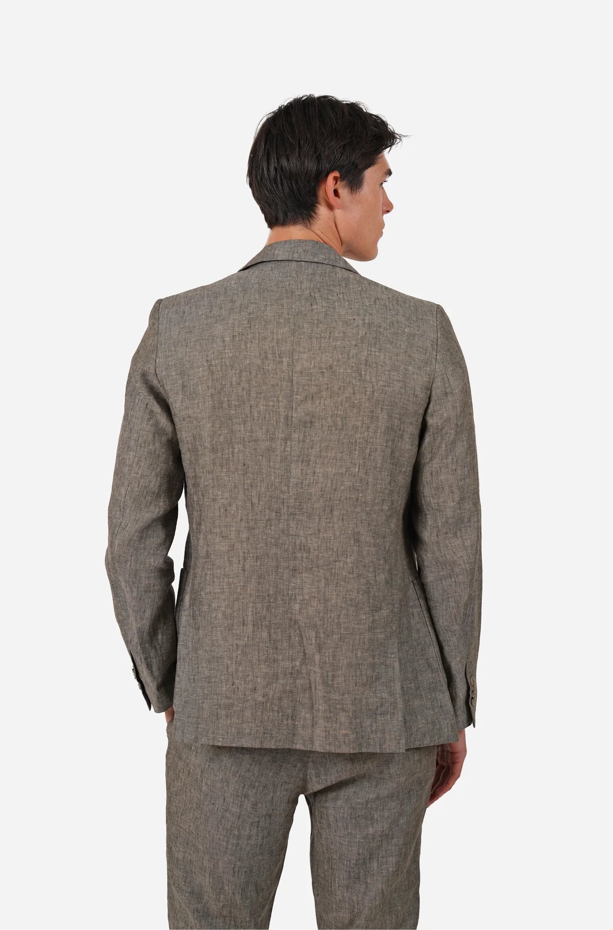 JAMES HARPER PURE LINEN DOUBLE BREASTED BLAZER JHJ162