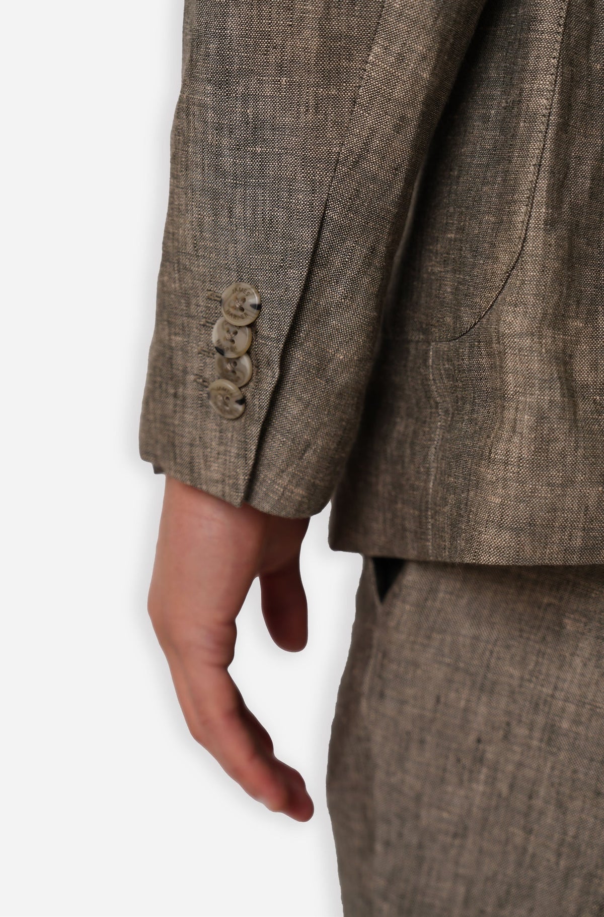 JAMES HARPER PURE LINEN DOUBLE BREASTED BLAZER JHJ162