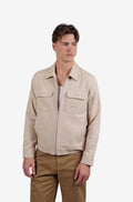 JAMES HARPER COTTON ZIP FRONT BOMBER JACKET JHJ164