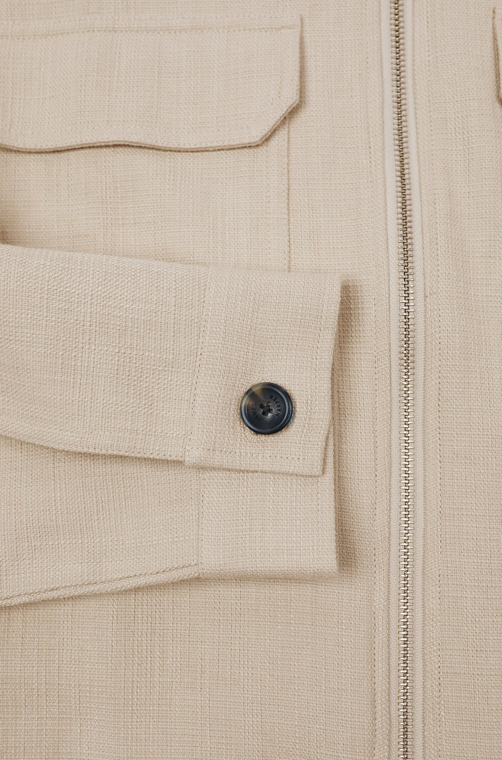 JAMES HARPER COTTON ZIP FRONT BOMBER JACKET JHJ164