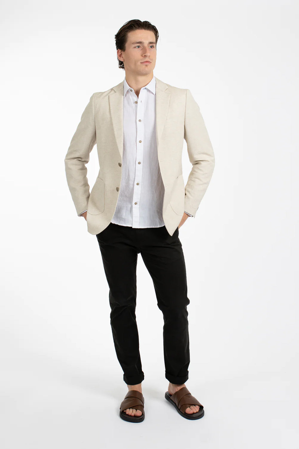 JAMES HARPER LINEN BLAZER JHJ97