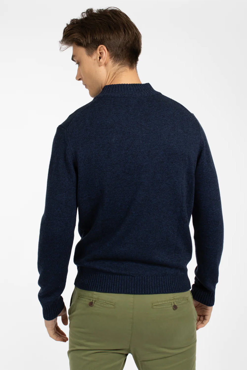 JAMES HARPER 1/4 ZIP NECK KNITWEAR JHK39