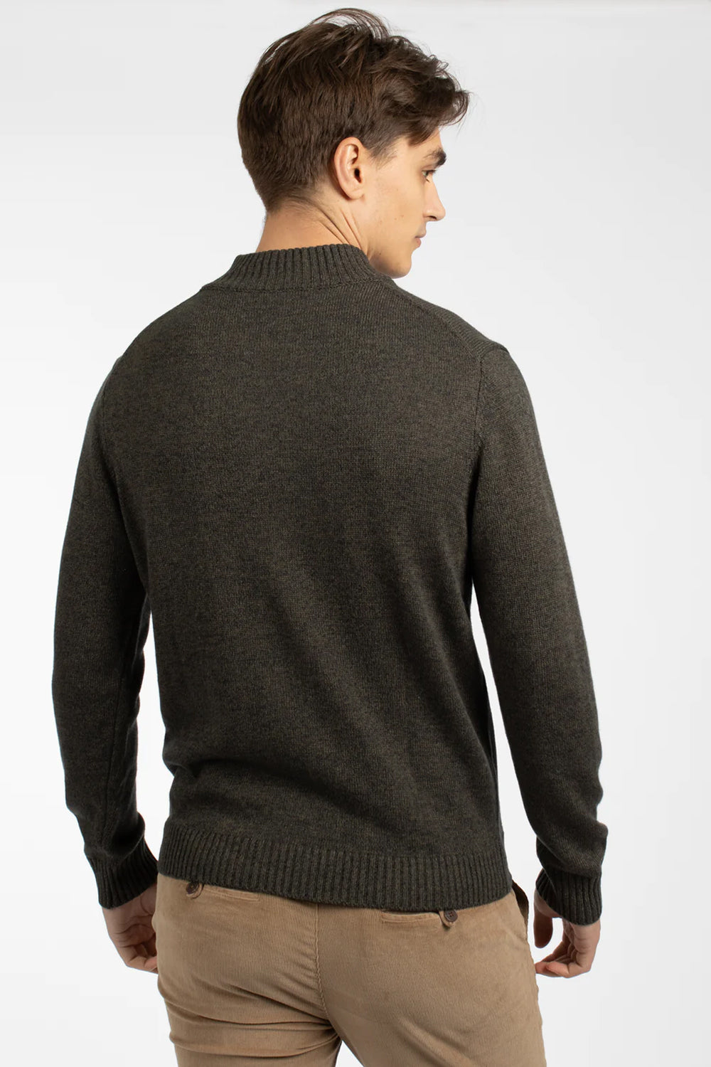JAMES HARPER 1/4 ZIP NECK KNITWEAR JHK39