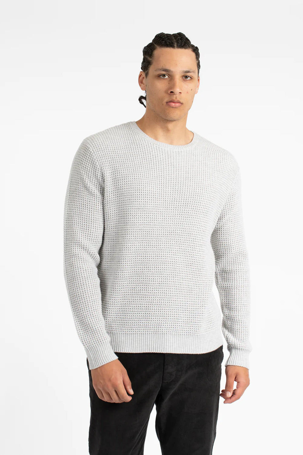 JAMES HARPER BASKET WEAVE KNITWEAR JHK40