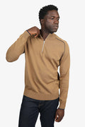 JAMES HARPER COTTON 1/4 ZIP KNIT JHK55
