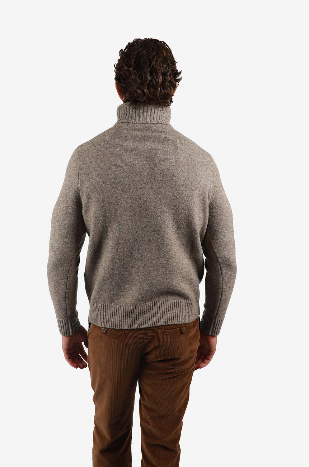 JAMES HARPER WOOL BLEND ROLL NECK KNIT JHK69