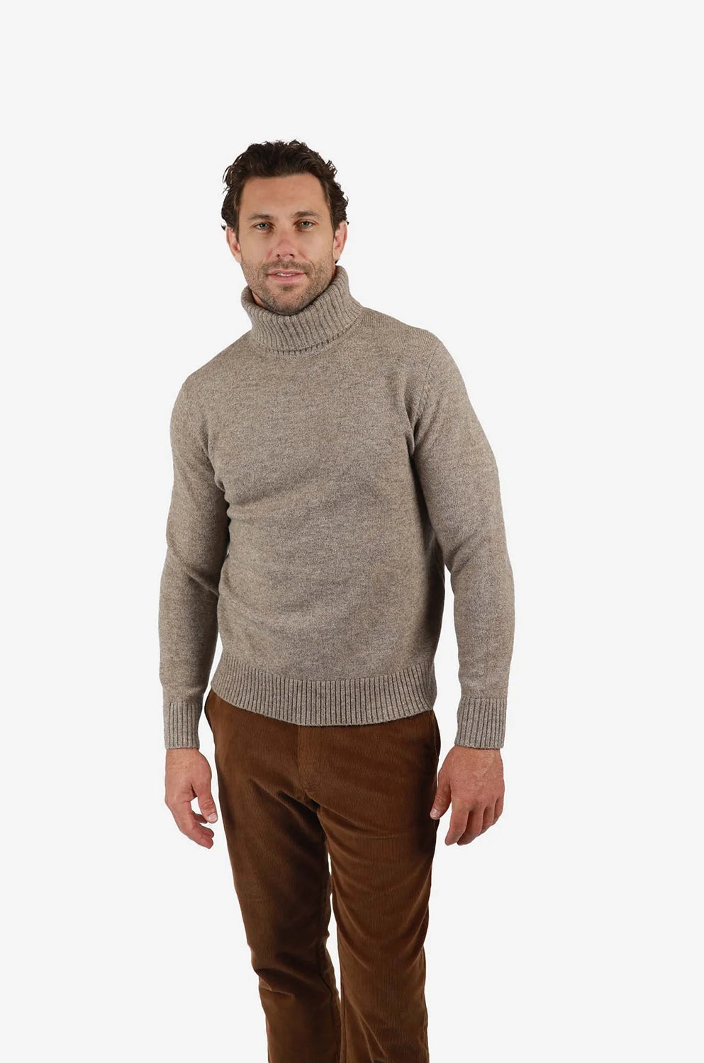 JAMES HARPER WOOL BLEND ROLL NECK KNIT JHK69
