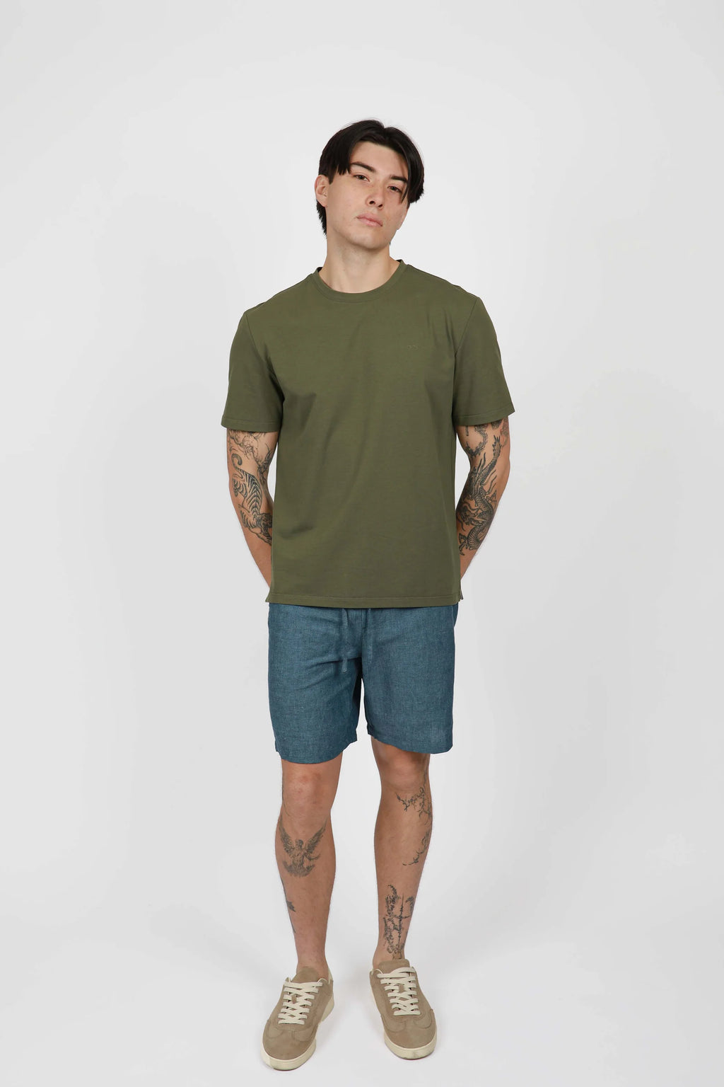 JAMES HARPER STRETCH COTTON TEE JHK75