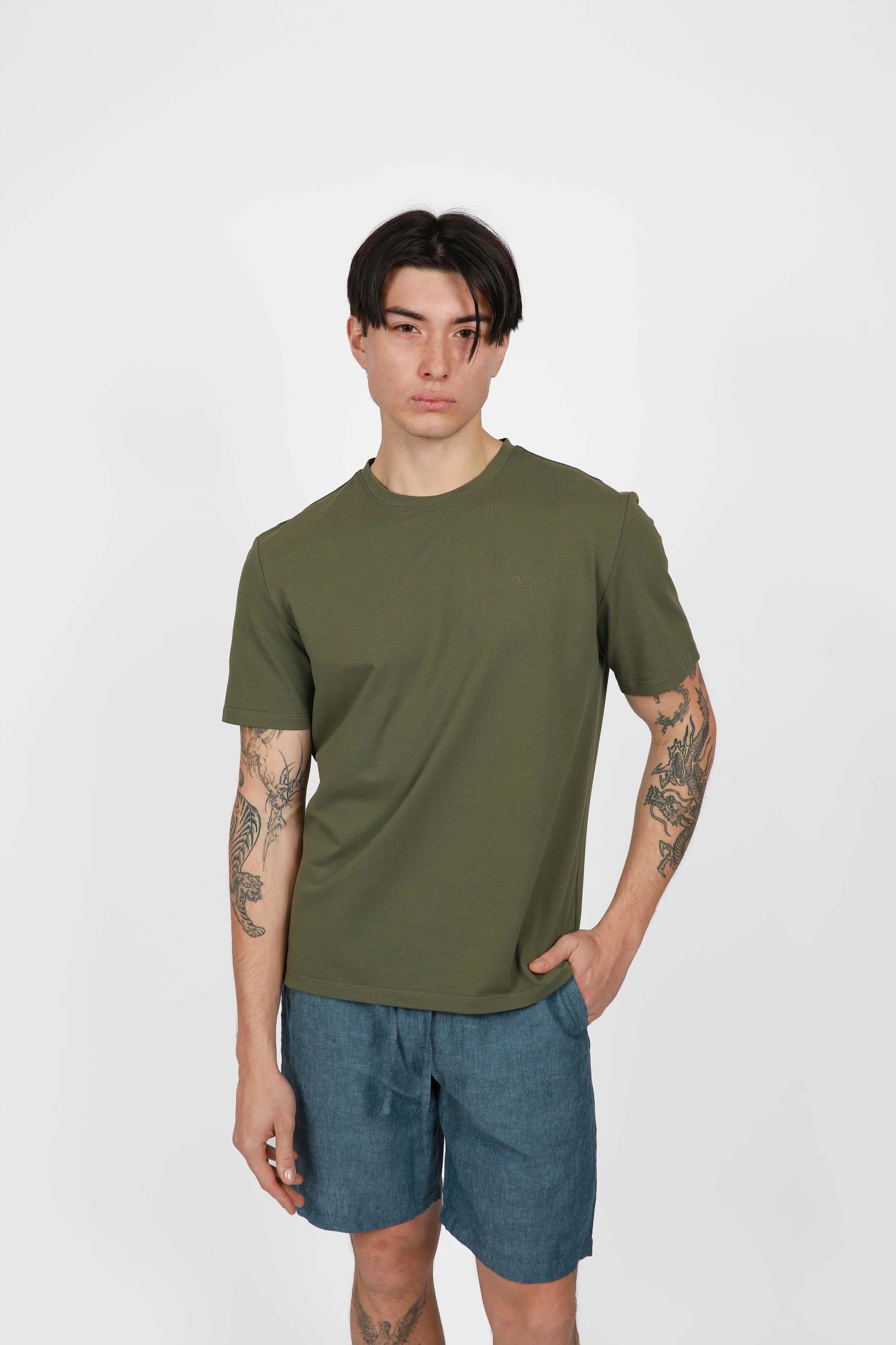 JAMES HARPER STRETCH COTTON TEE JHK75