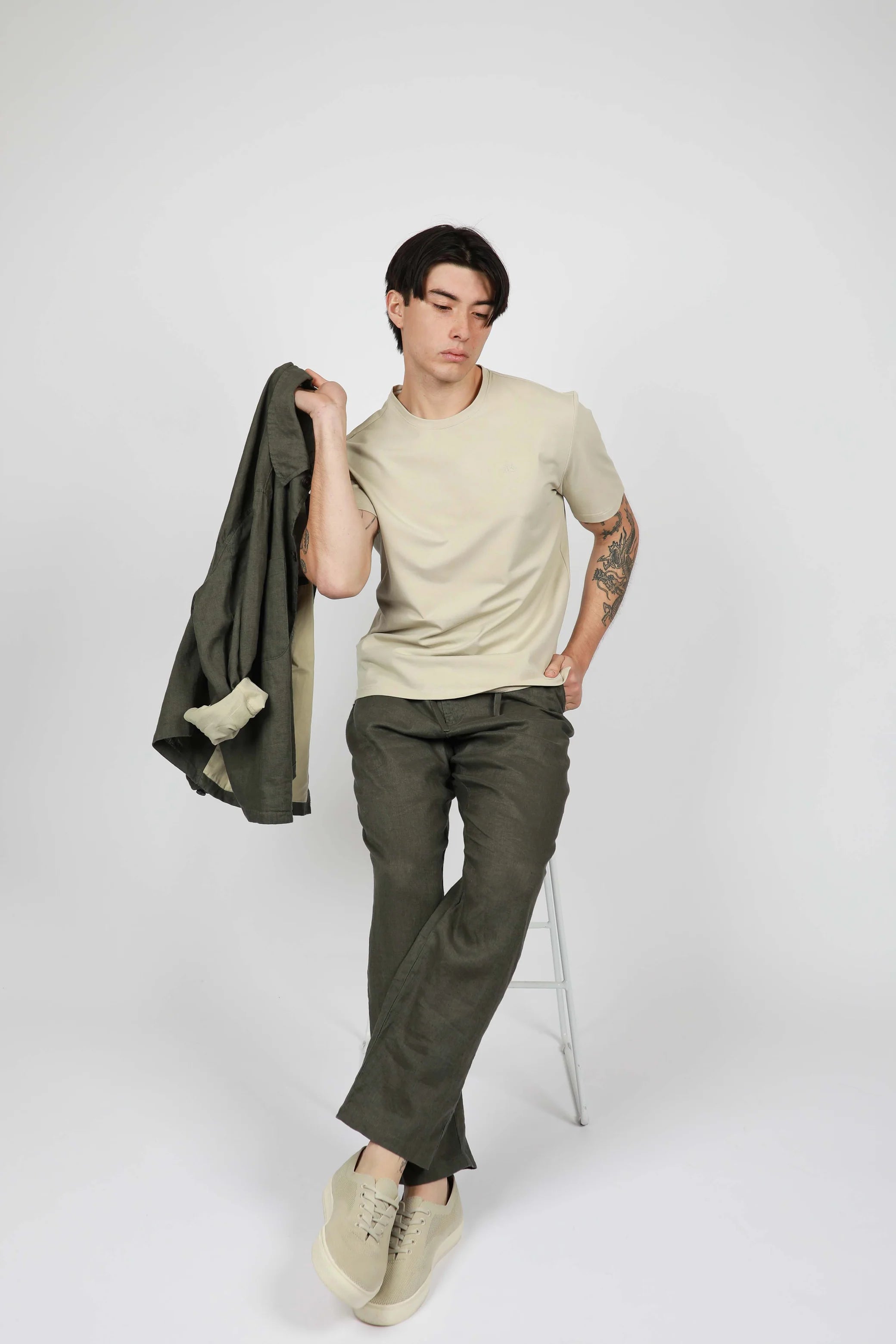 JAMES HARPER STRETCH COTTON TEE JHK75