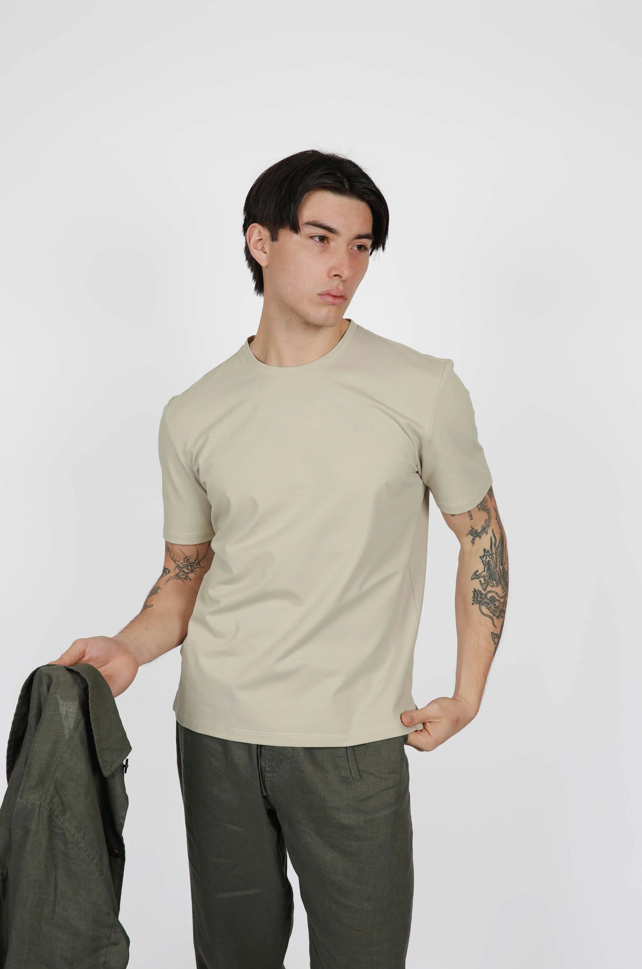 JAMES HARPER STRETCH COTTON TEE JHK75