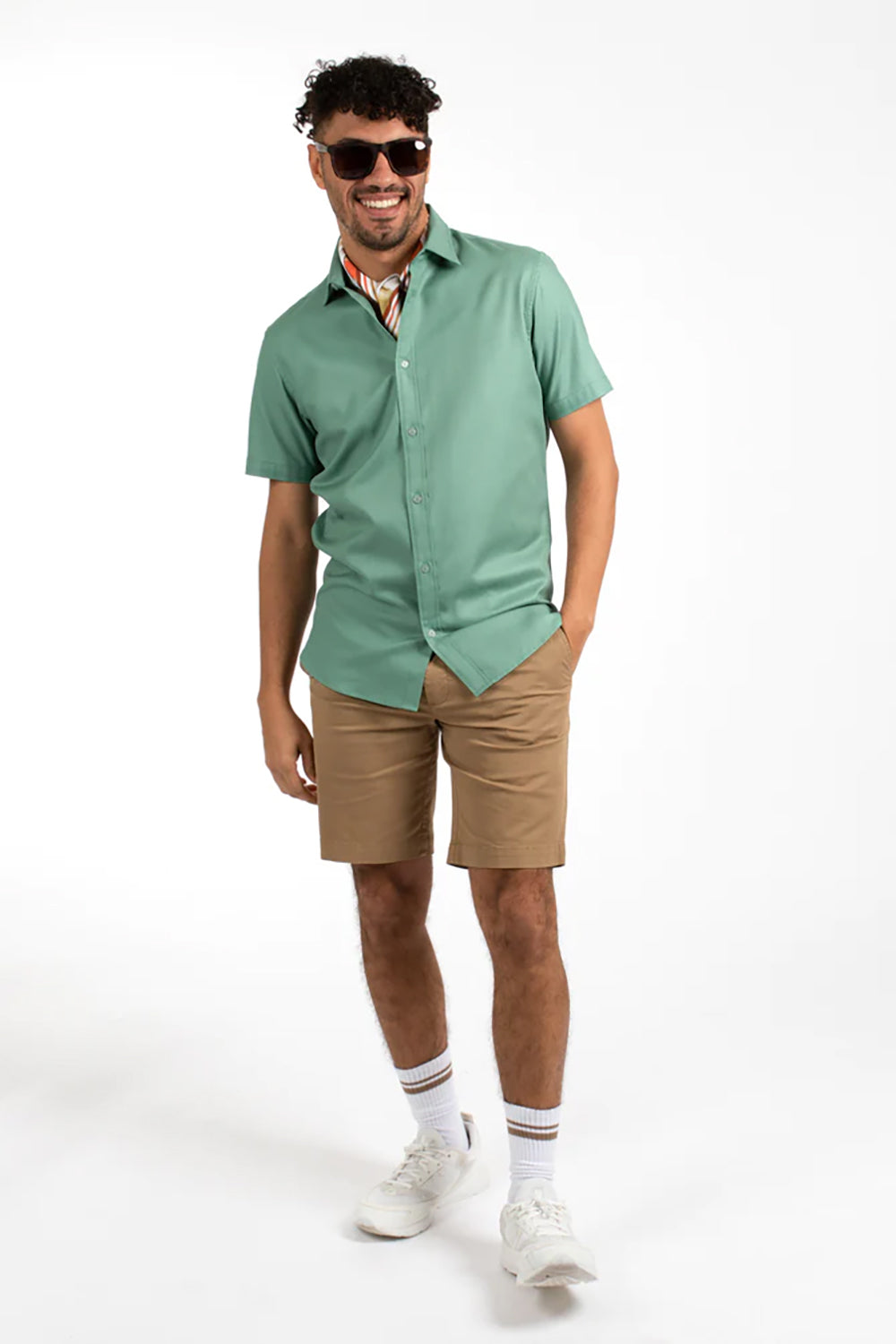 JAMES HARPER WAFFLE COTTON S/S SHIRT JHS504