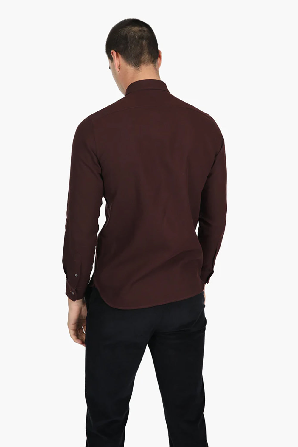 JAMES HARPER COTTON DIAMOND MARLE L/S SHIRT JHS525