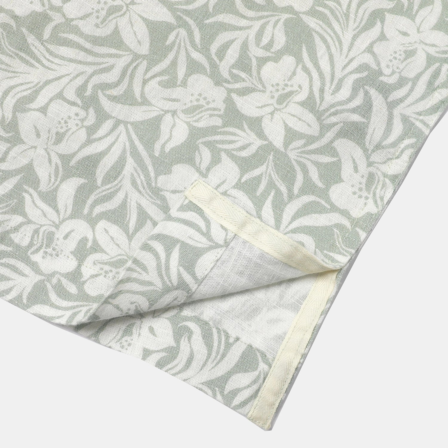 JAMES HARPER HIBISCUS PRINT LINEN VISCOSE S/S SHIRT JHS575