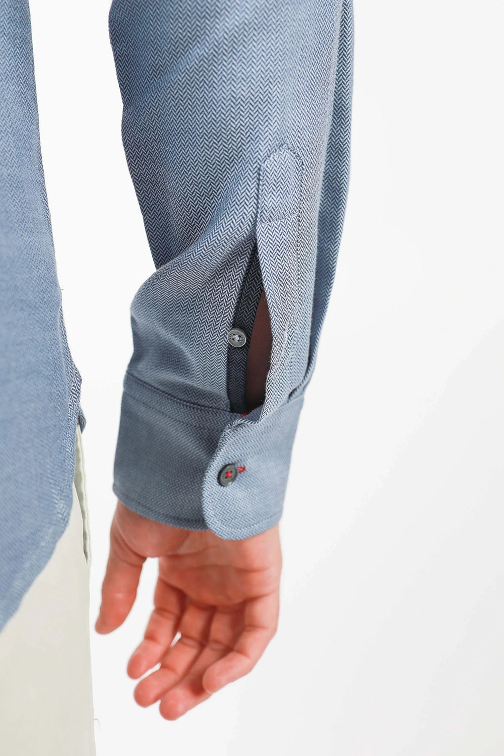 JAMES HARPER HERRINGBONE L/S SHIRT JHS580