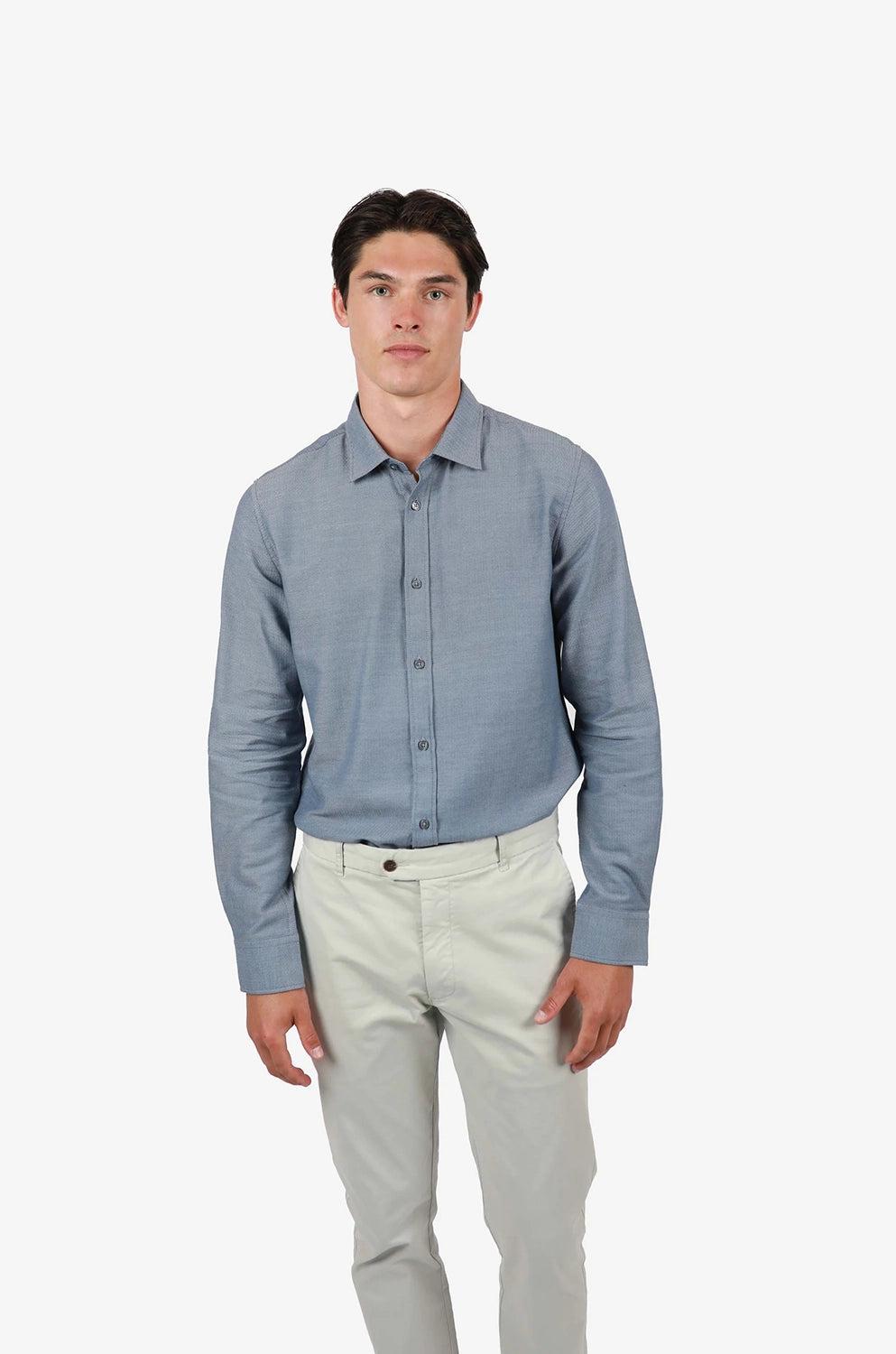 JAMES HARPER HERRINGBONE L/S SHIRT JHS580