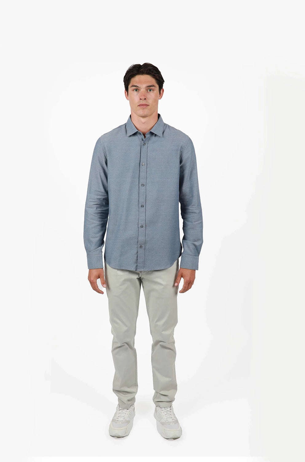 JAMES HARPER HERRINGBONE L/S SHIRT JHS580