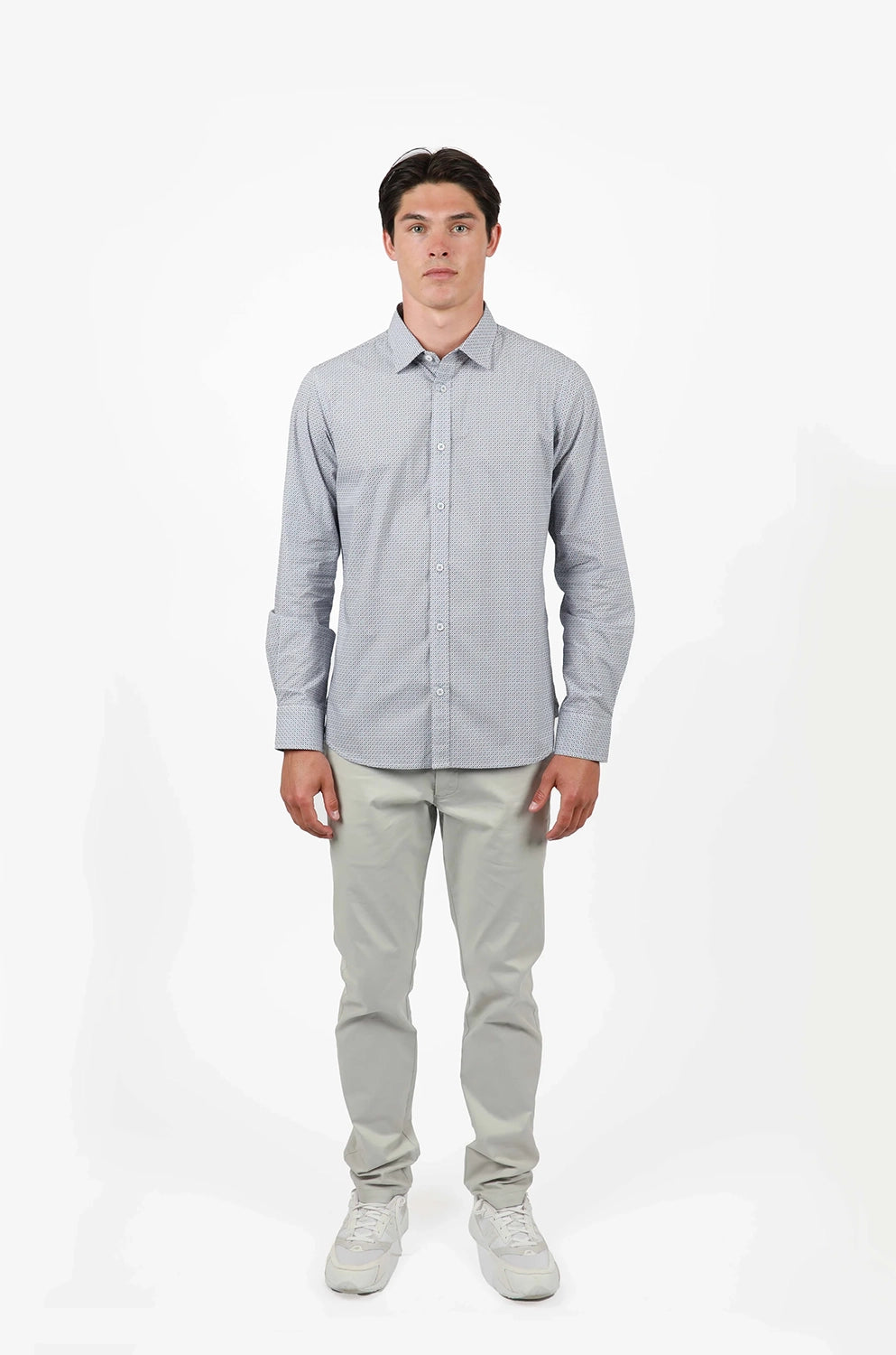 JAMES HARPER FAIRBANKS GEO PRINT L/S SHIRT JHS592