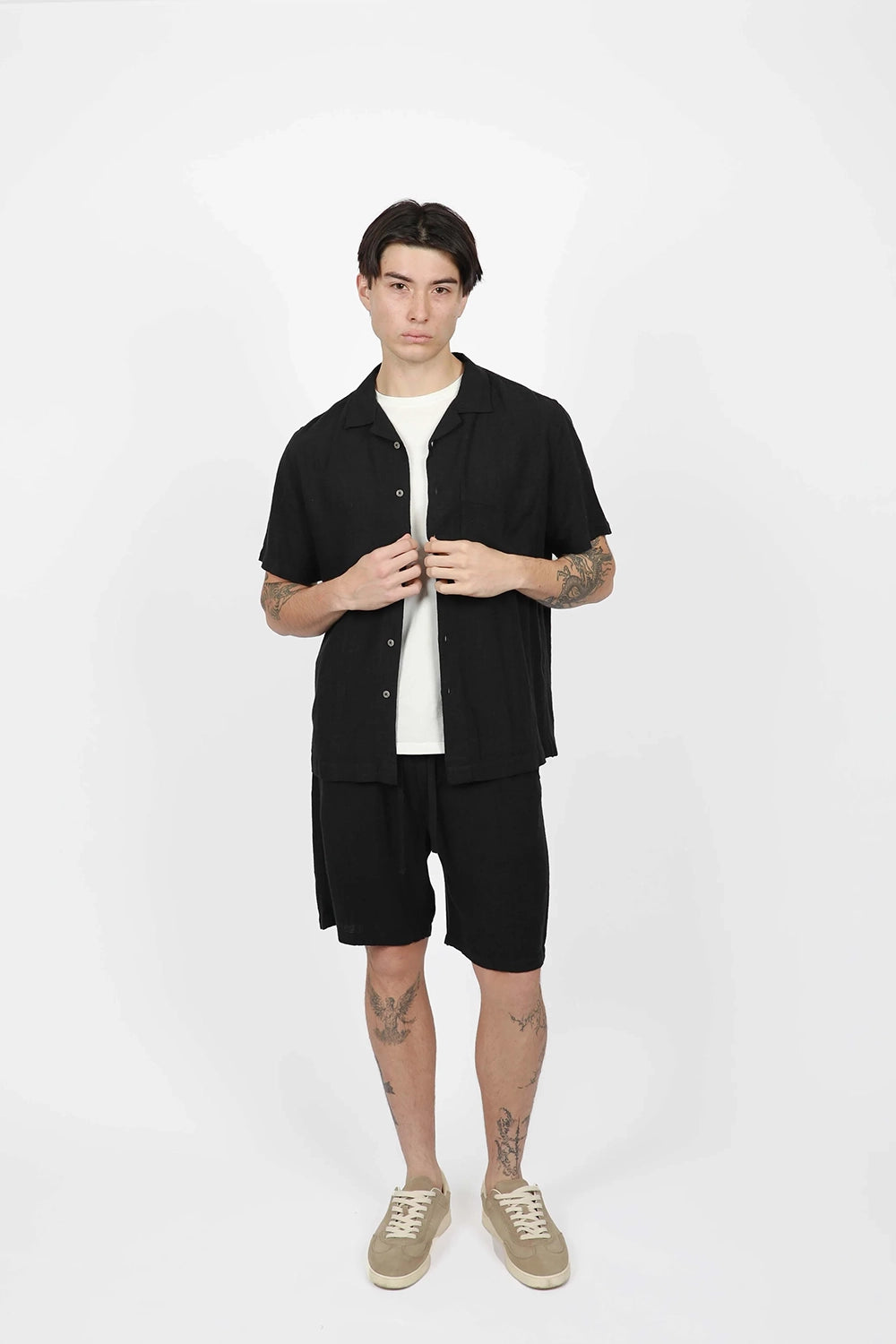 JAMES HARPER LINEN RELAXED WAIST SHORT JHSH32