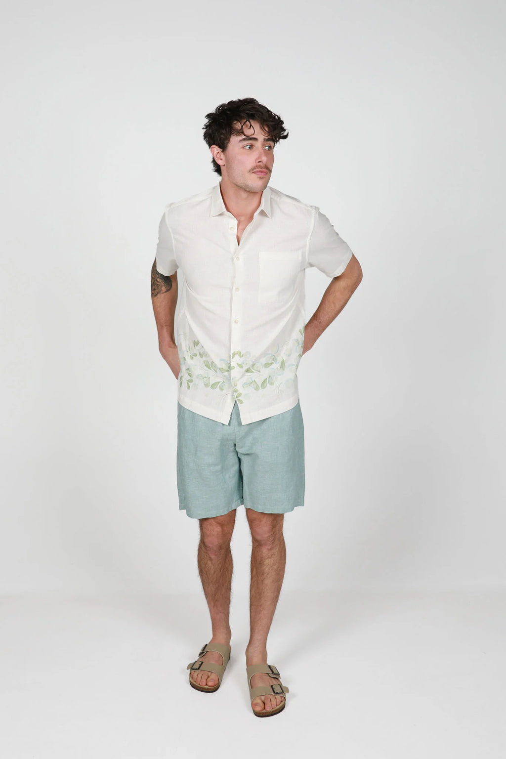 JAMES HARPER LINEN RELAXED WAIST SHORT JHSH33