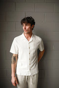 JAMES HARPER FANCY COTTON BLEND KNIT S/S SHIRT JHS620