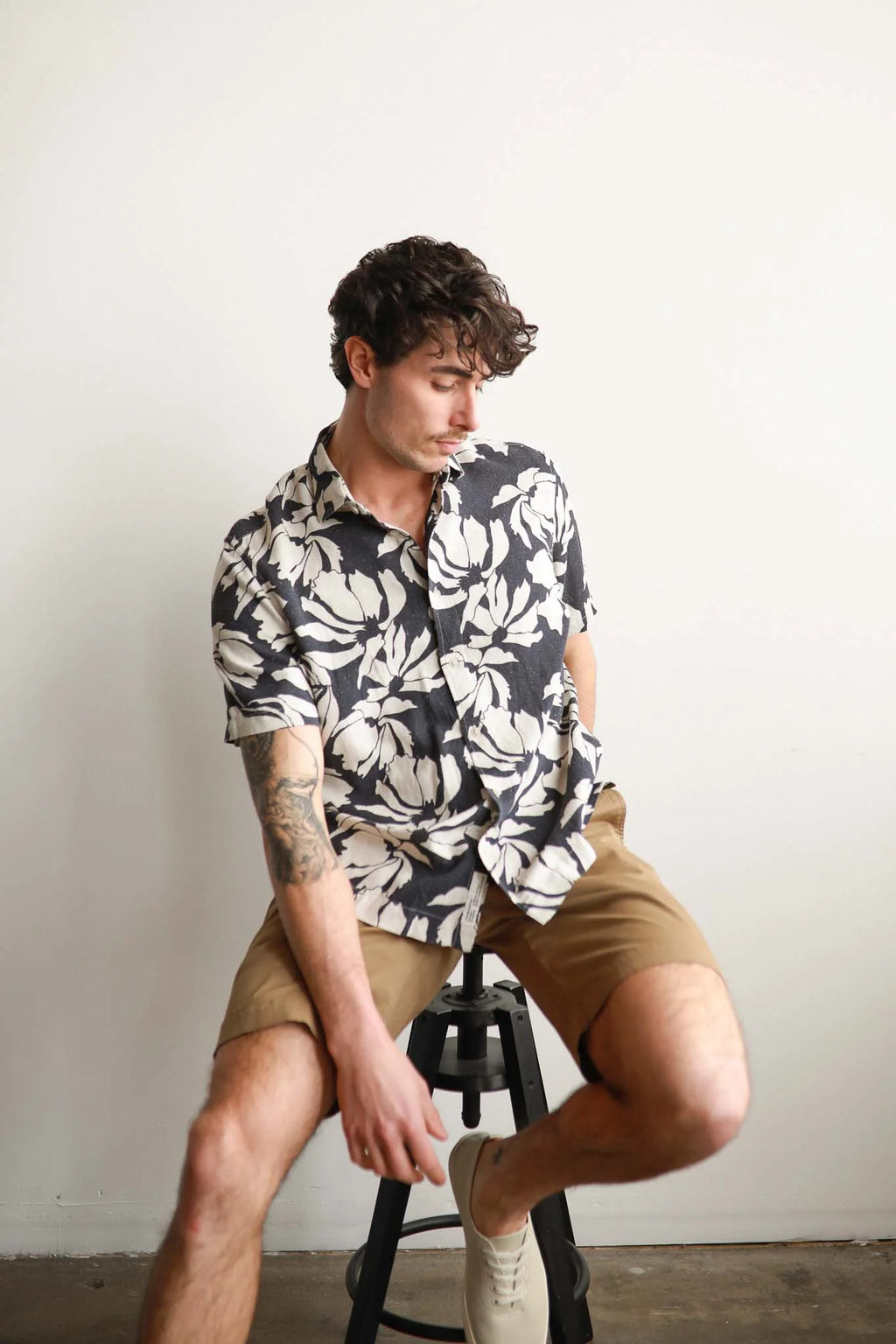 JAMES HARPER PUERTO RICO LINEN S/S SHIRT JHS623