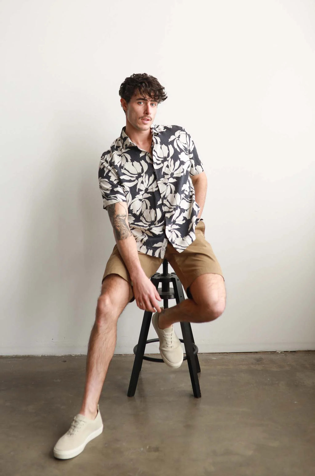 JAMES HARPER PUERTO RICO LINEN S/S SHIRT JHS623