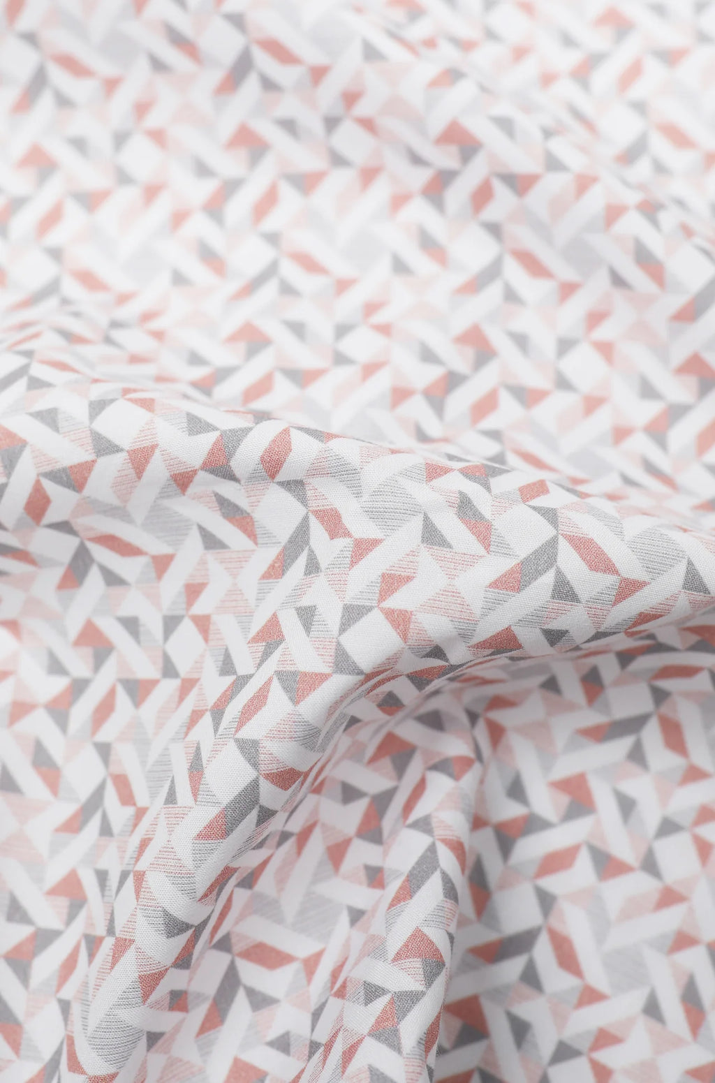 JAMES HARPER GEO PRINT PEACHED COTTON POPLIN L/S SHIRT JHS718