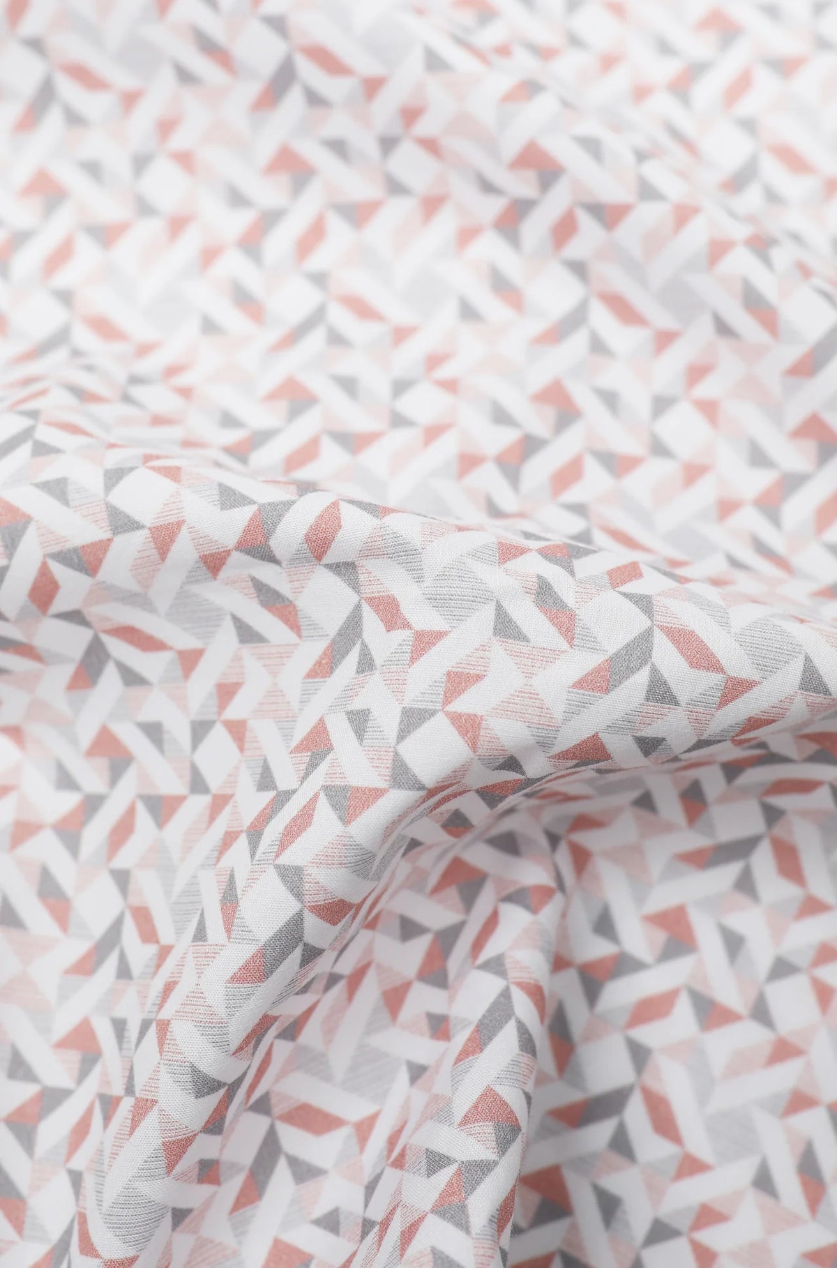 JAMES HARPER GEO PRINT PEACHED COTTON POPLIN L/S SHIRT JHS718
