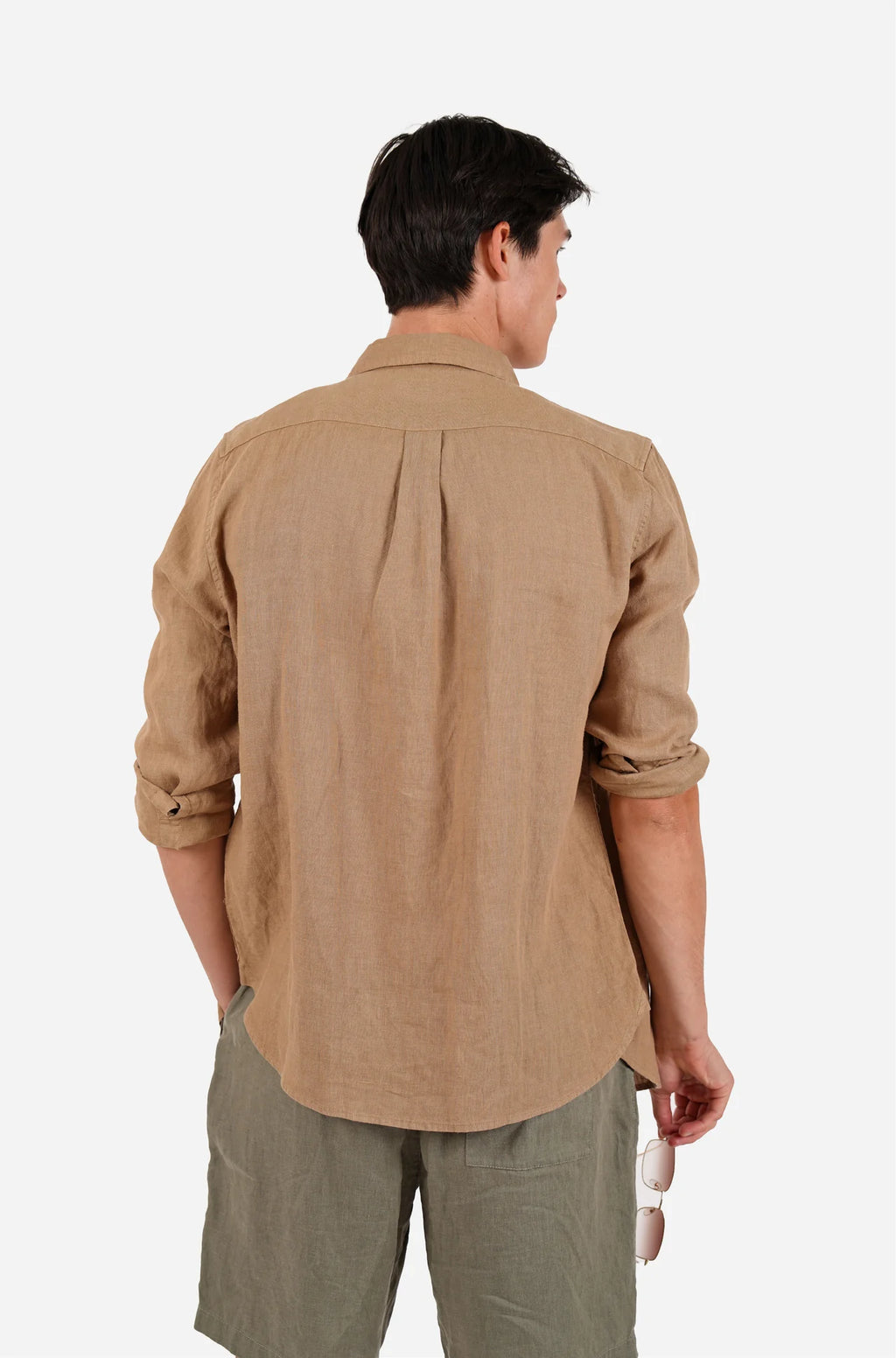 JAMES HARPER PURE LINEN L/S SHIRT JHS725