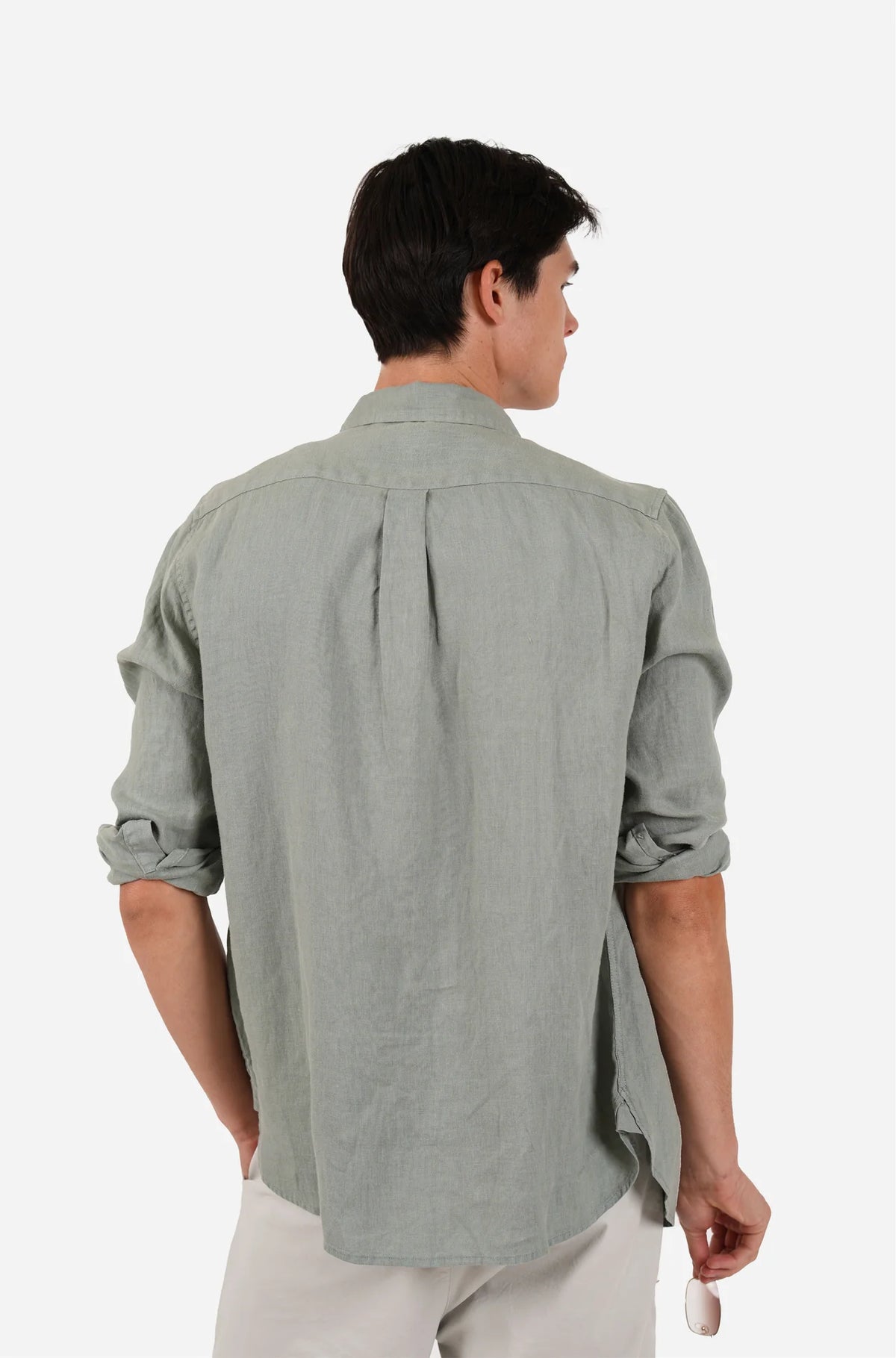 JAMES HARPER PURE LINEN L/S SHIRT JHS725