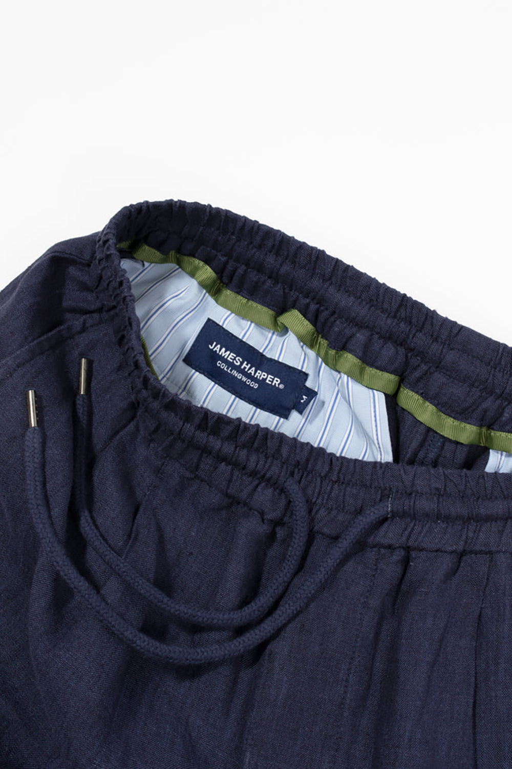 JAMES HARPER ELASTIC WAIST LINEN SHORT JHSH18
