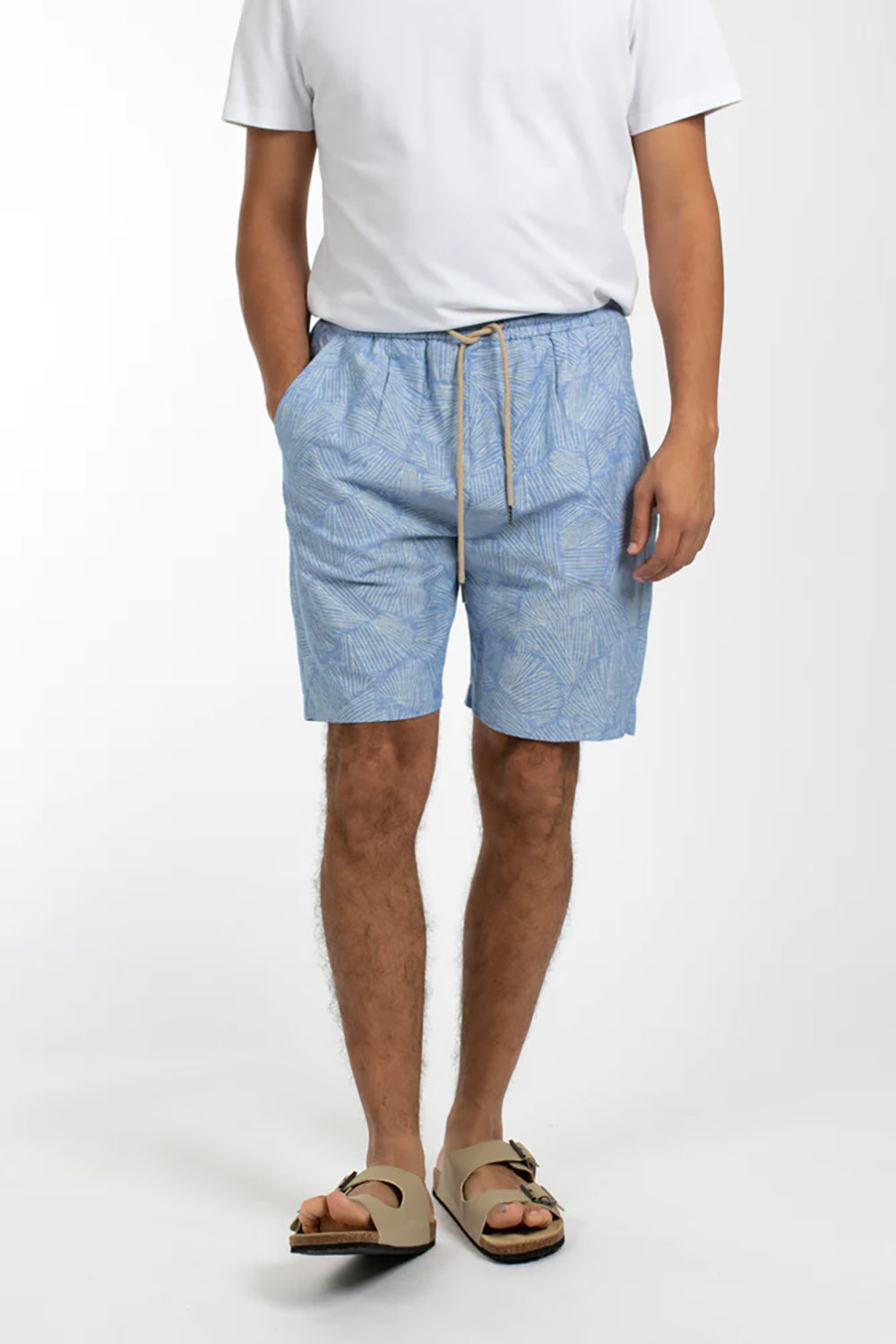 JAMES HARPER ELASTIC WAIST LINEN SHORT JHSH22