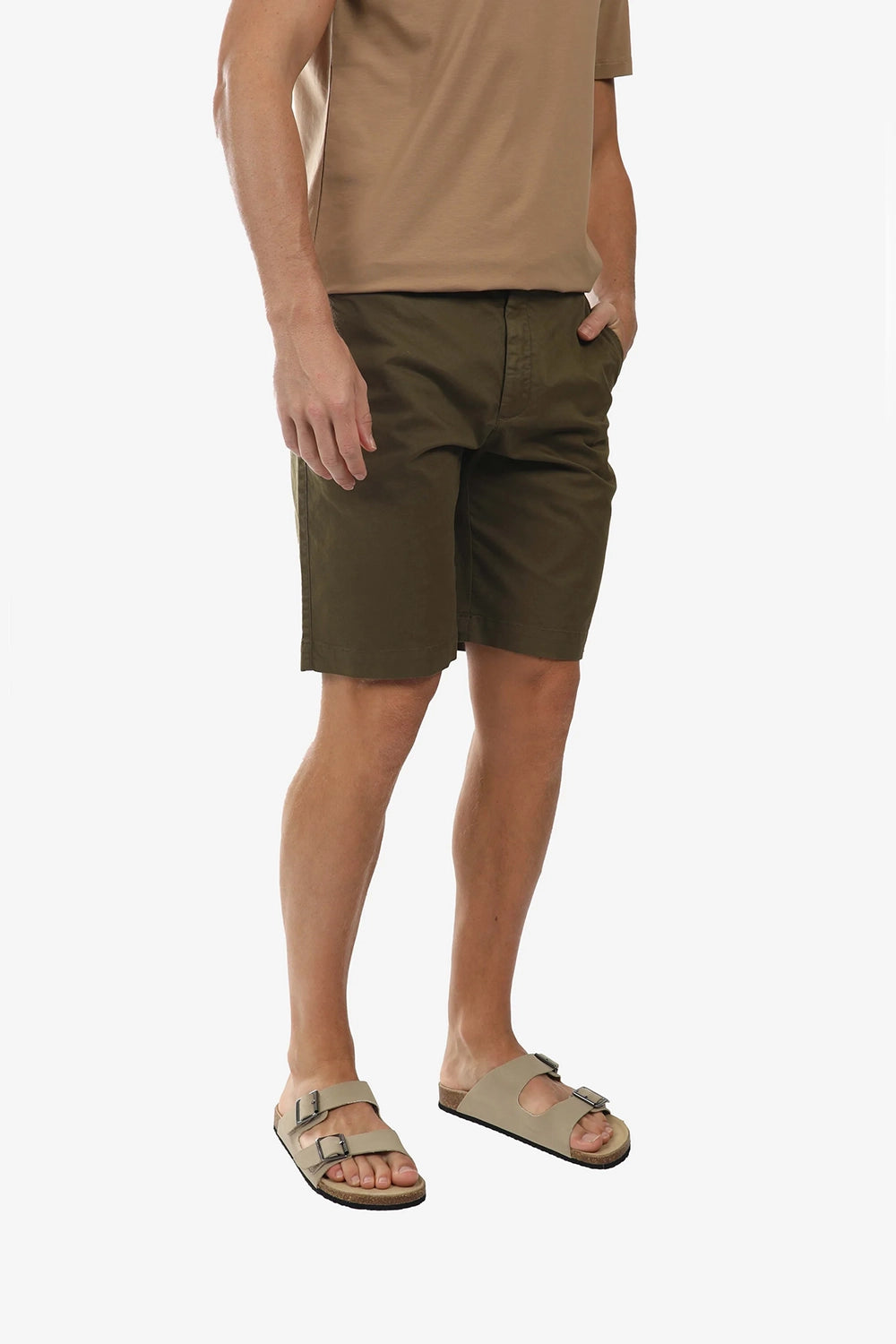 JAMES HARPER STRETCH COTTON CHINO SHORTS JHSH27
