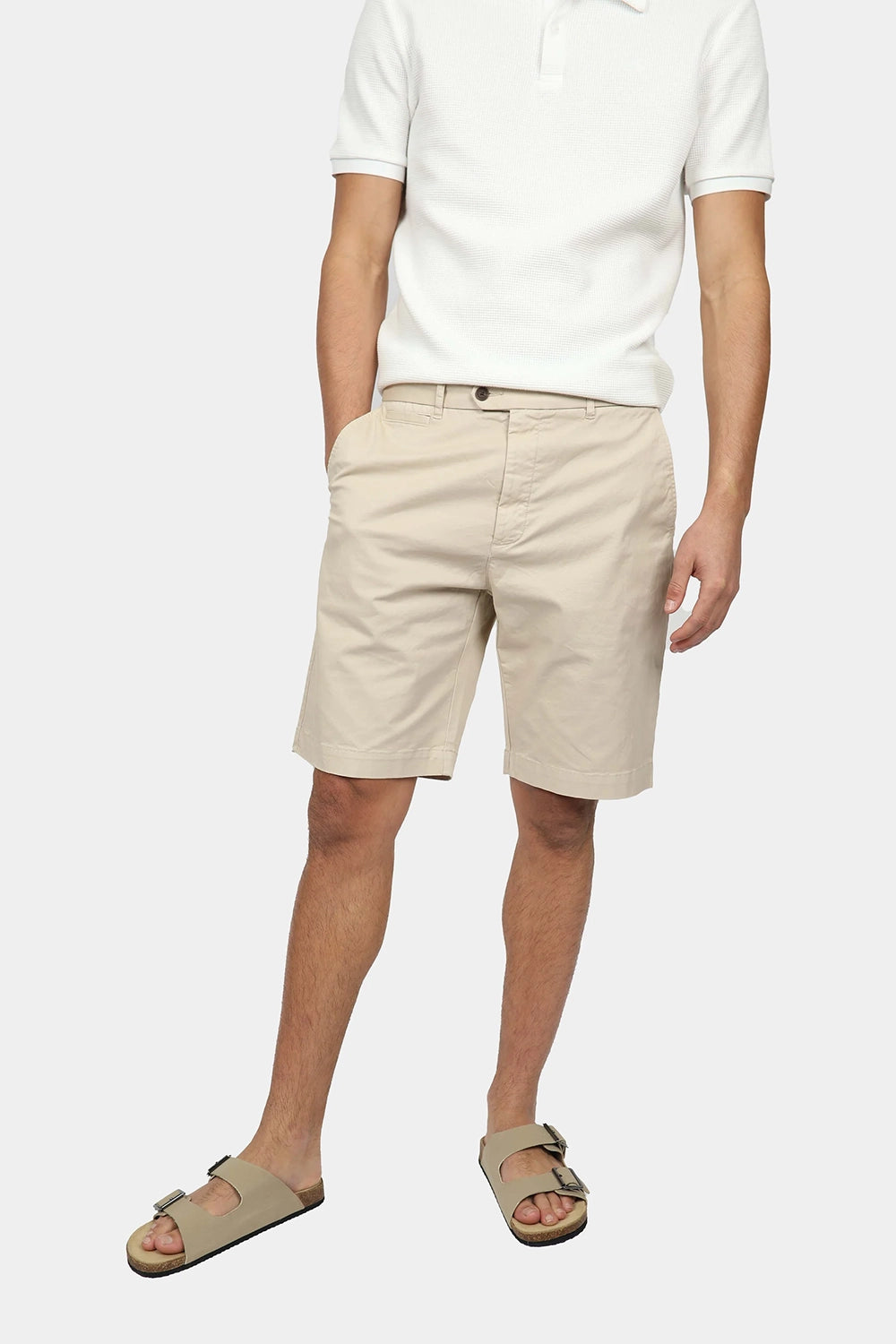 JAMES HARPER STRETCH COTTON CHINO SHORTS JHSH27