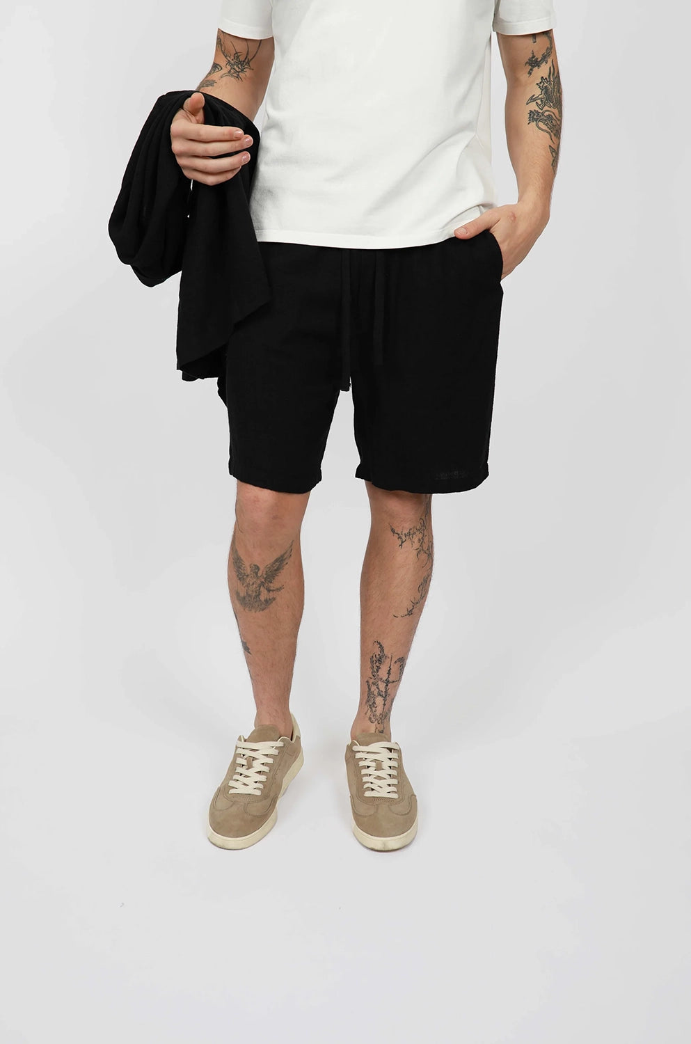 JAMES HARPER LINEN RELAXED WAIST SHORT JHSH32