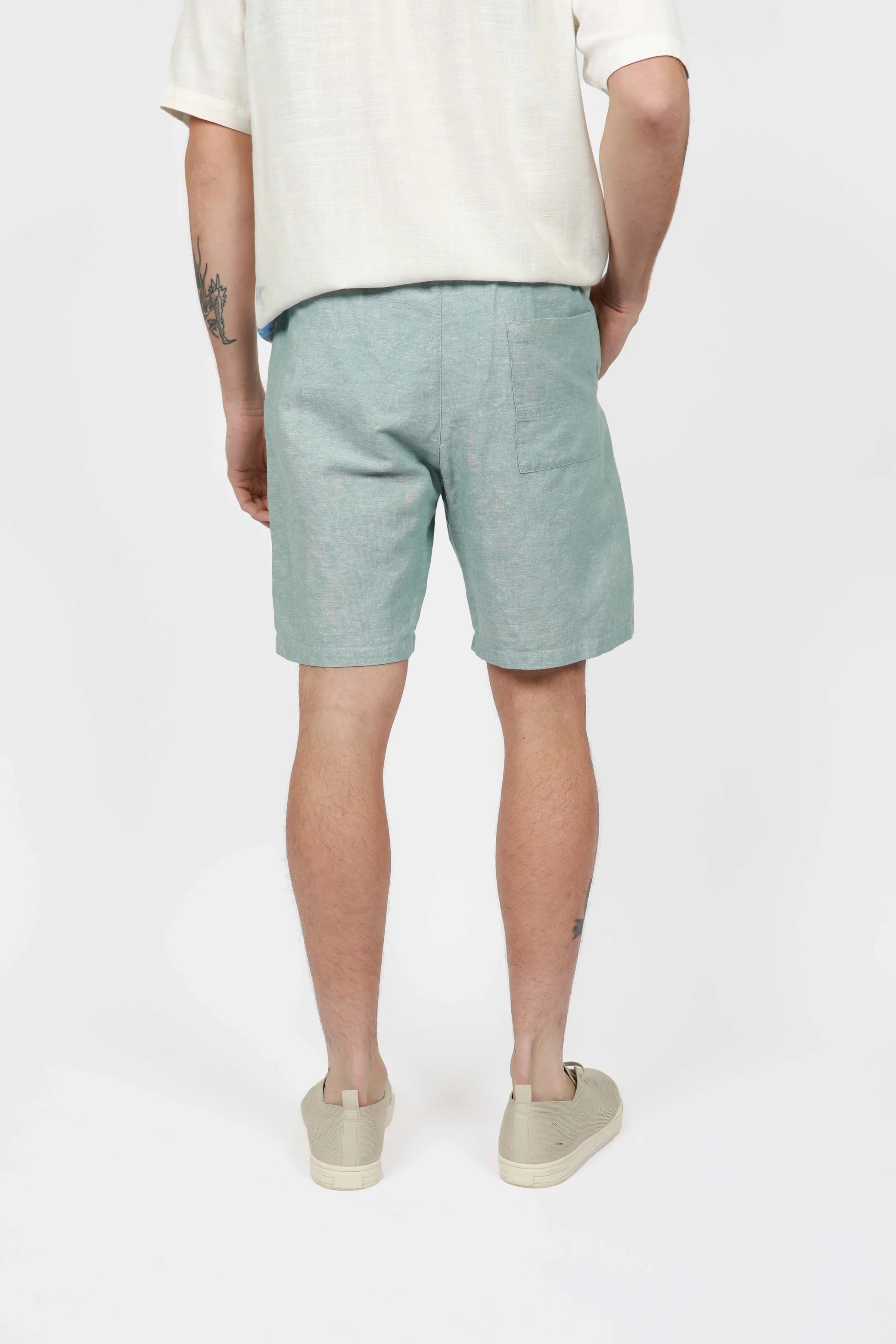 JAMES HARPER LINEN RELAXED WAIST SHORT JHSH33